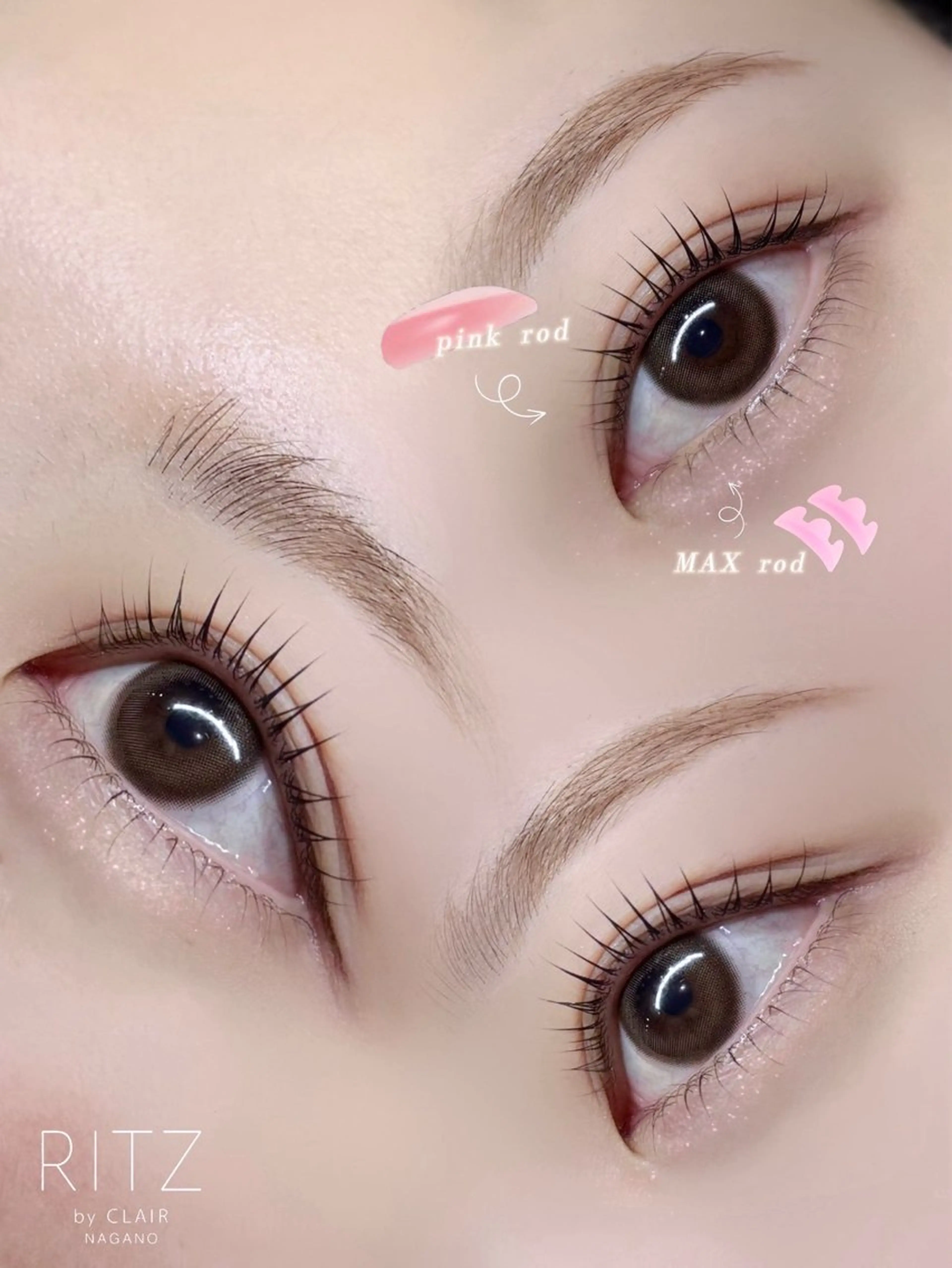 🤍Jr eyelist 上下まつげパーマモデル🤍仕上げにトリートメントつき💐⭐︎の写真