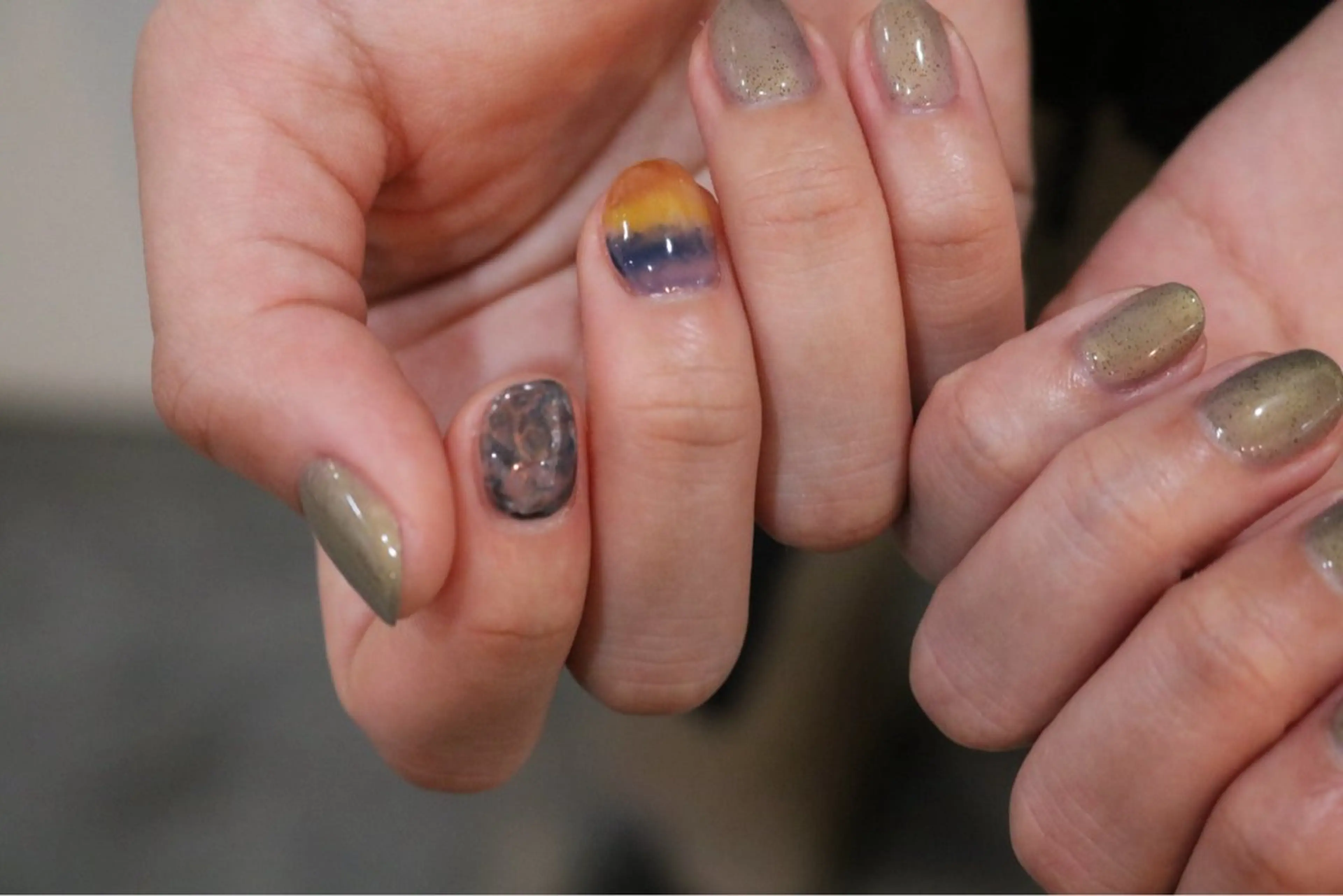 ネイル 大阪/堀江ニュアンス WAKABAのネイルデザイン