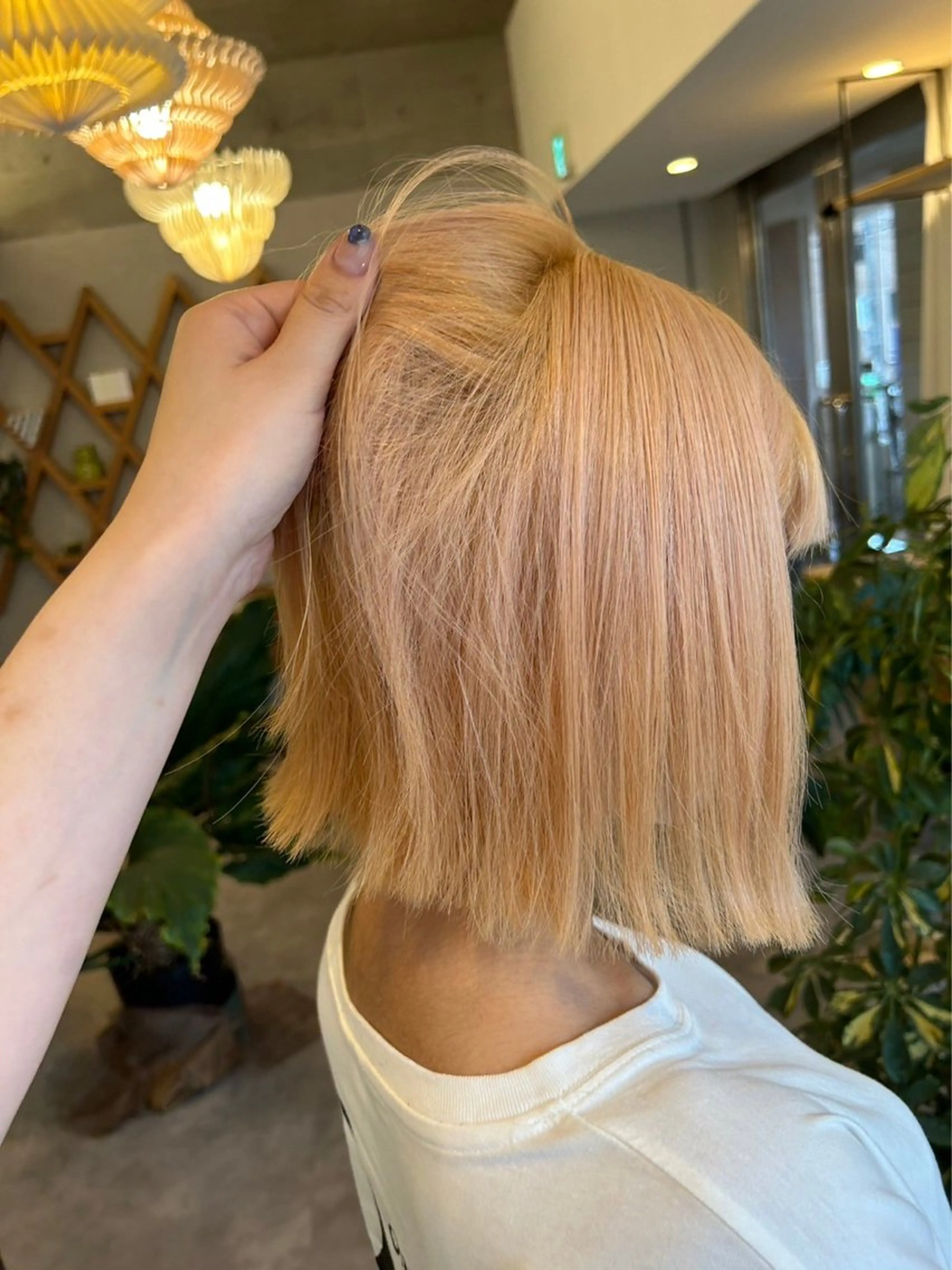 ショート カット ヘアカラー ELLE&SALLY 石野のヘアスタイル
