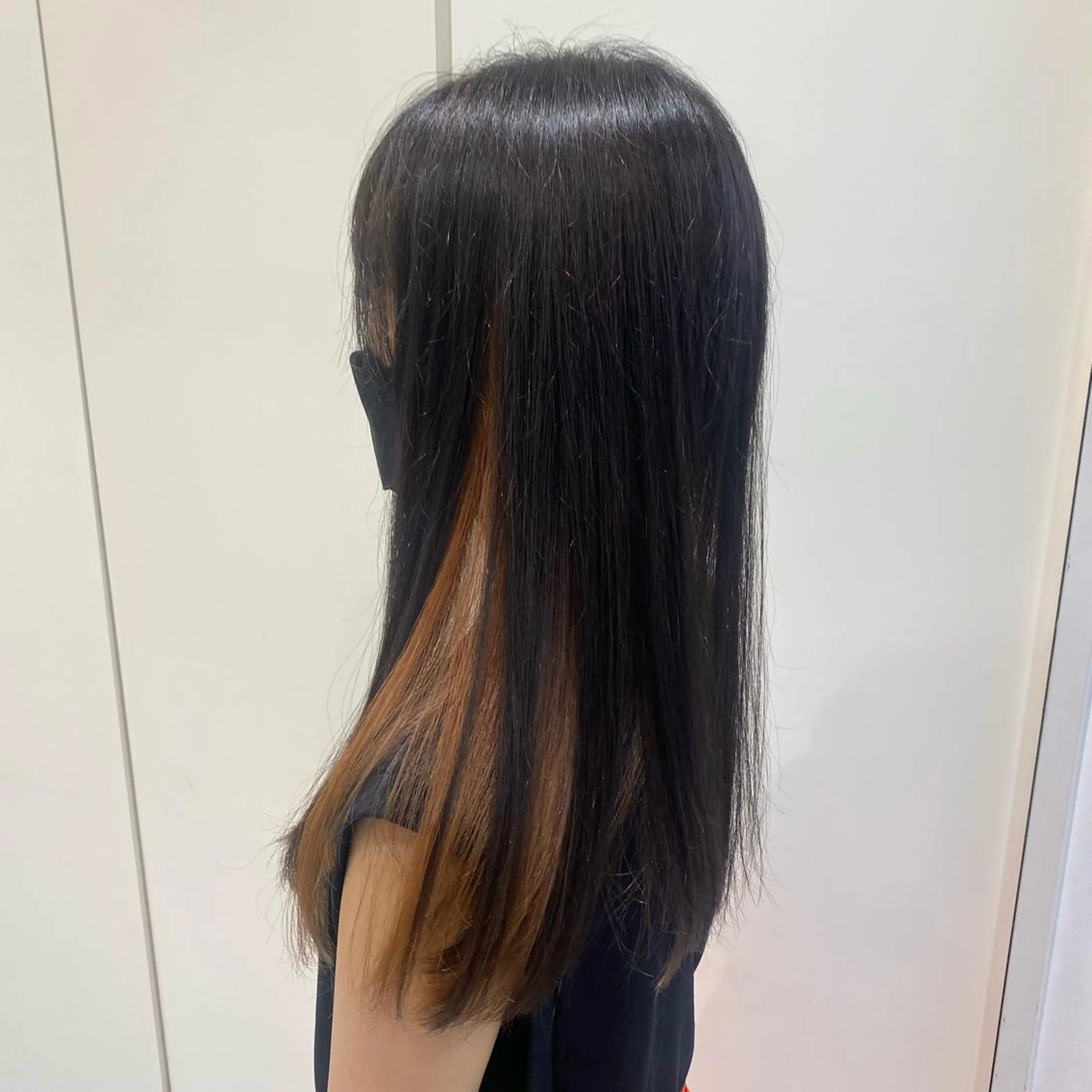 ロング カラー オレンジ ヘアカラー メンズ/メンズカラー 🍏すがのみき🍏のヘアスタイル