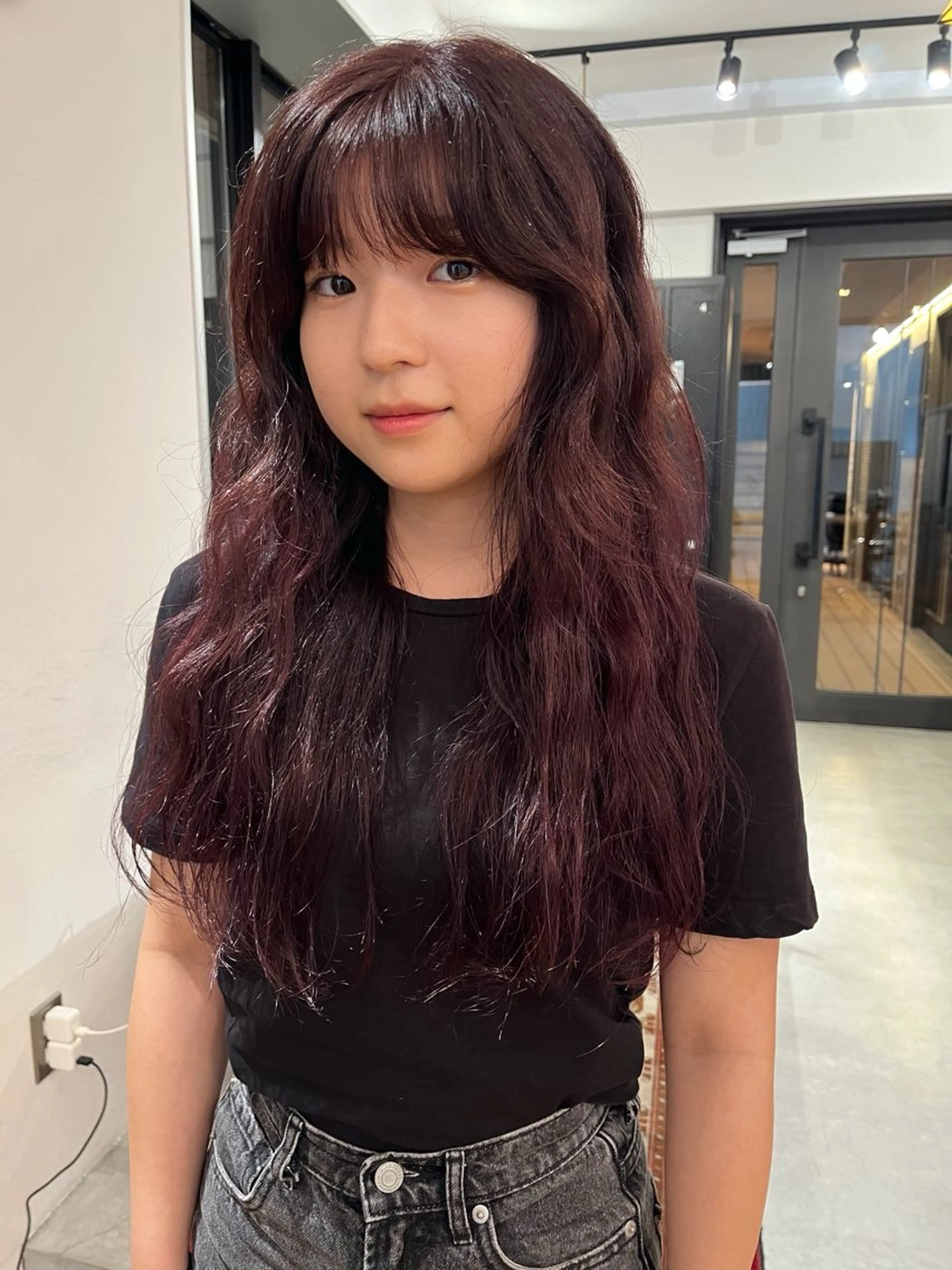 ロング カラー 暖色/パーマ 🌼クニトウメイのヘアスタイル