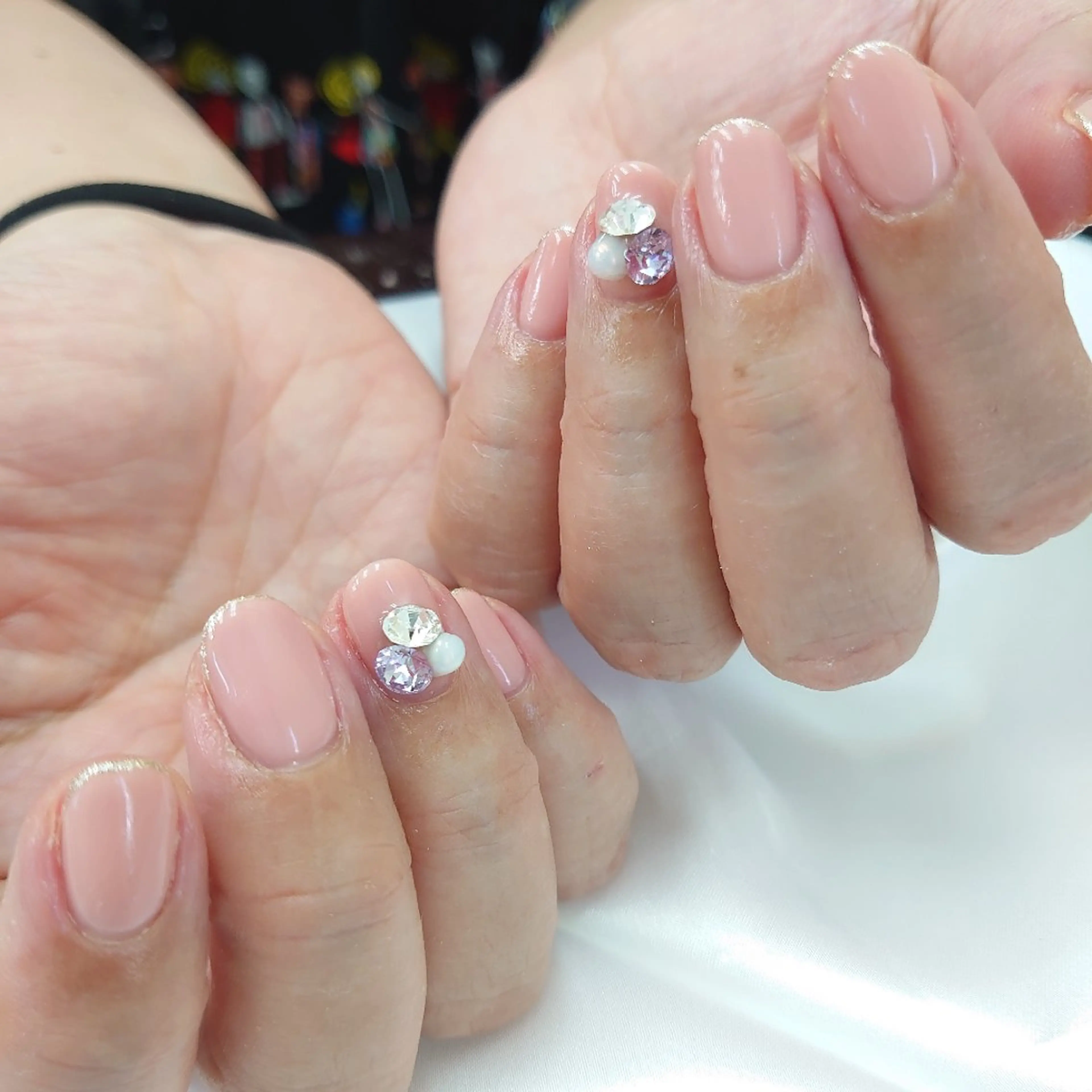 ネイル ストーンネイル ハンドネイル Bianca浦和西口 ⭐mitoのネイルデザイン