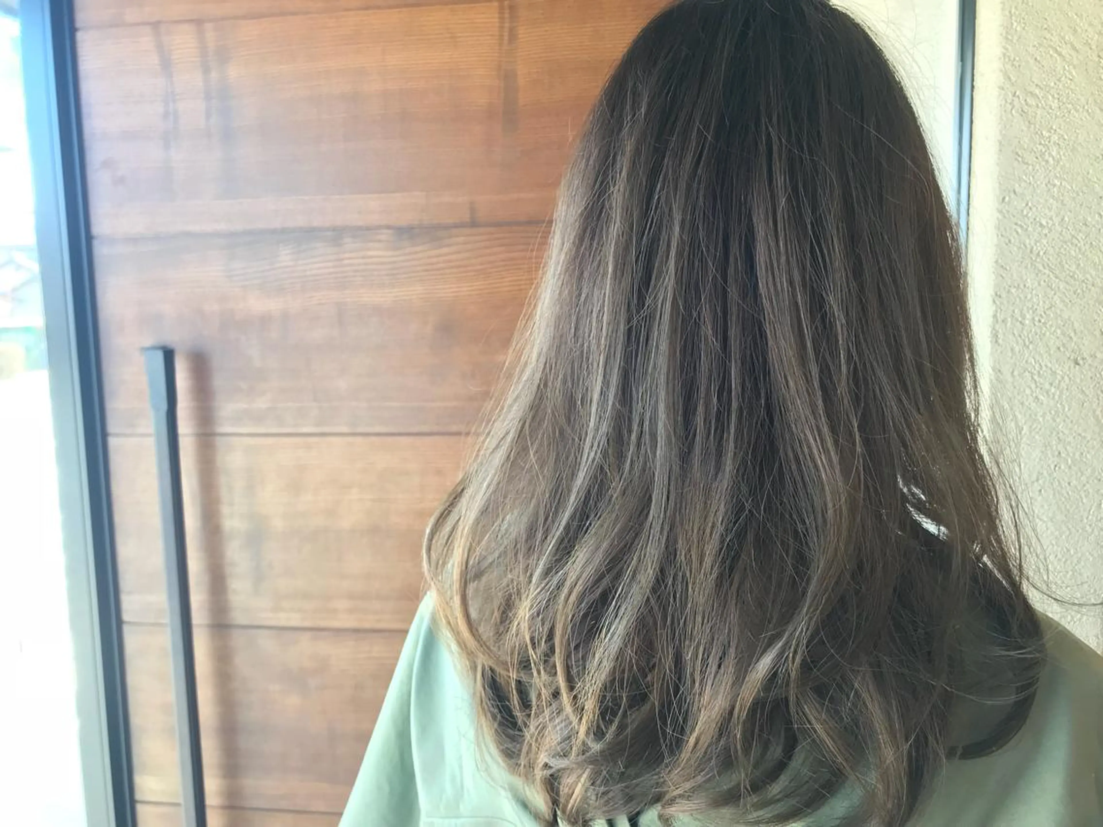 ロング カラー ヘアカラー トリートメント IORI #韓国ヘア#髪質改善のヘアスタイル