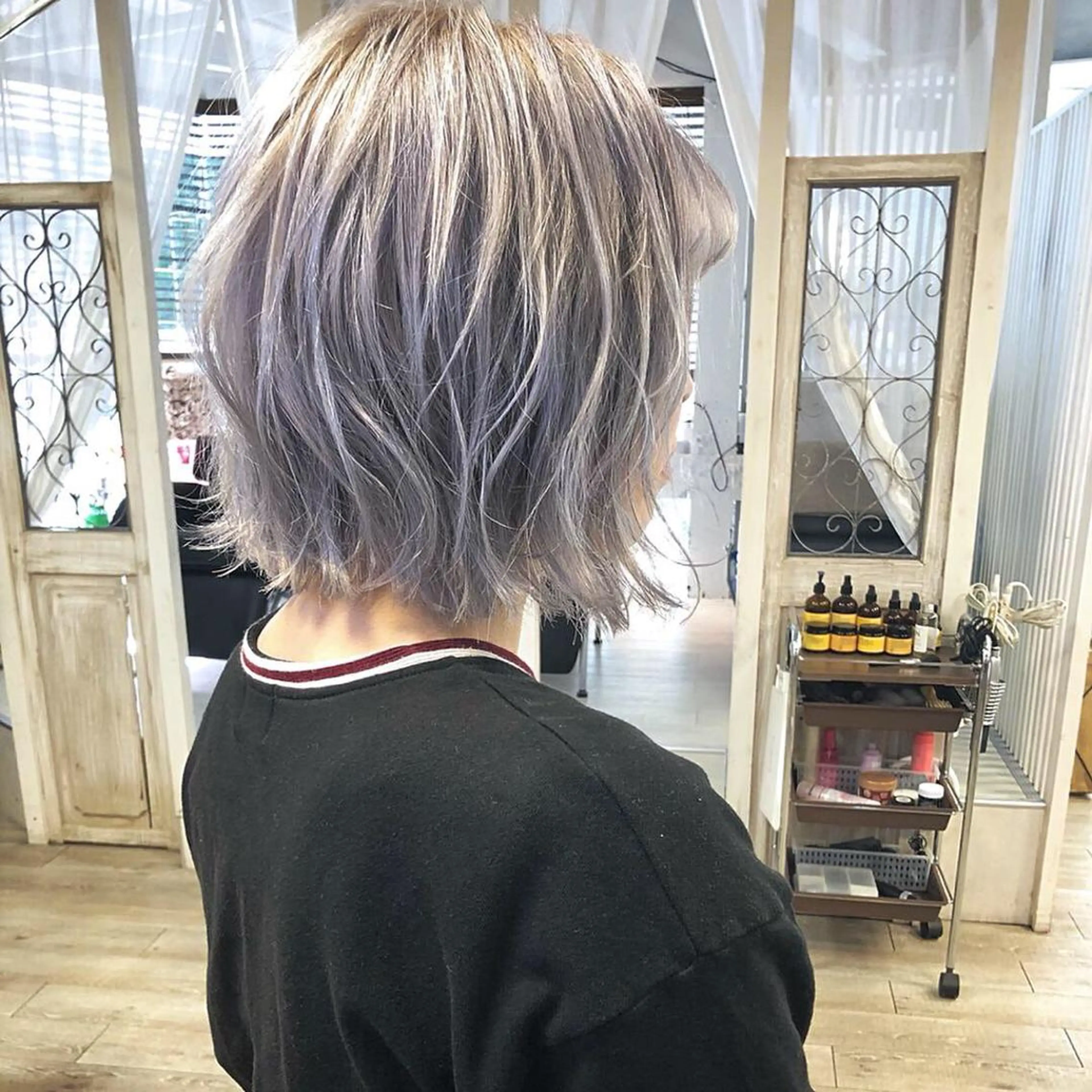 ショート カラー SALOWIN三軒茶屋店所属・髪質改善/艶髪 やまなかのヘアスタイル