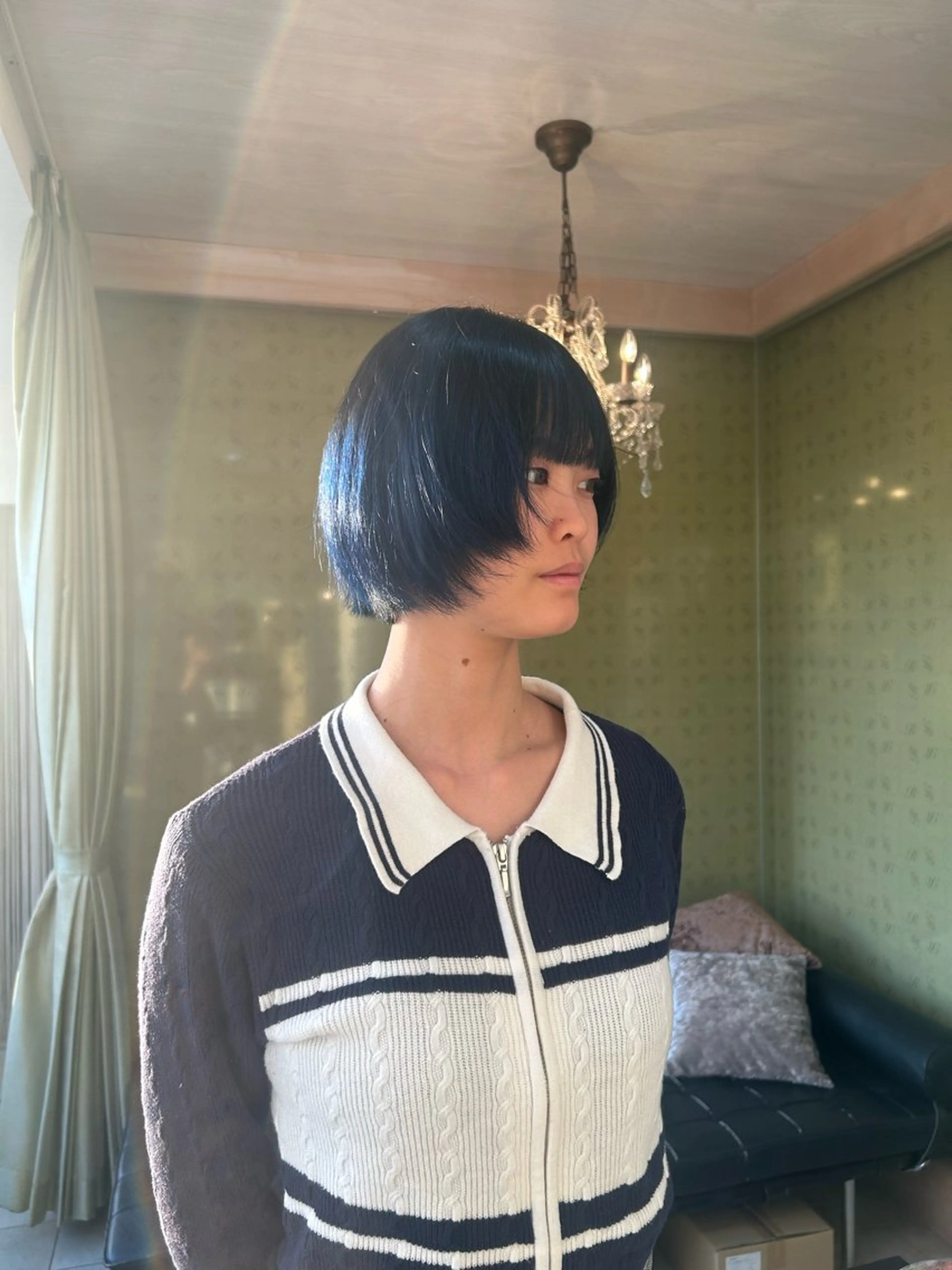 ショート カラー カット ヘアカラー トリートメント 堀田 柊のヘアスタイル