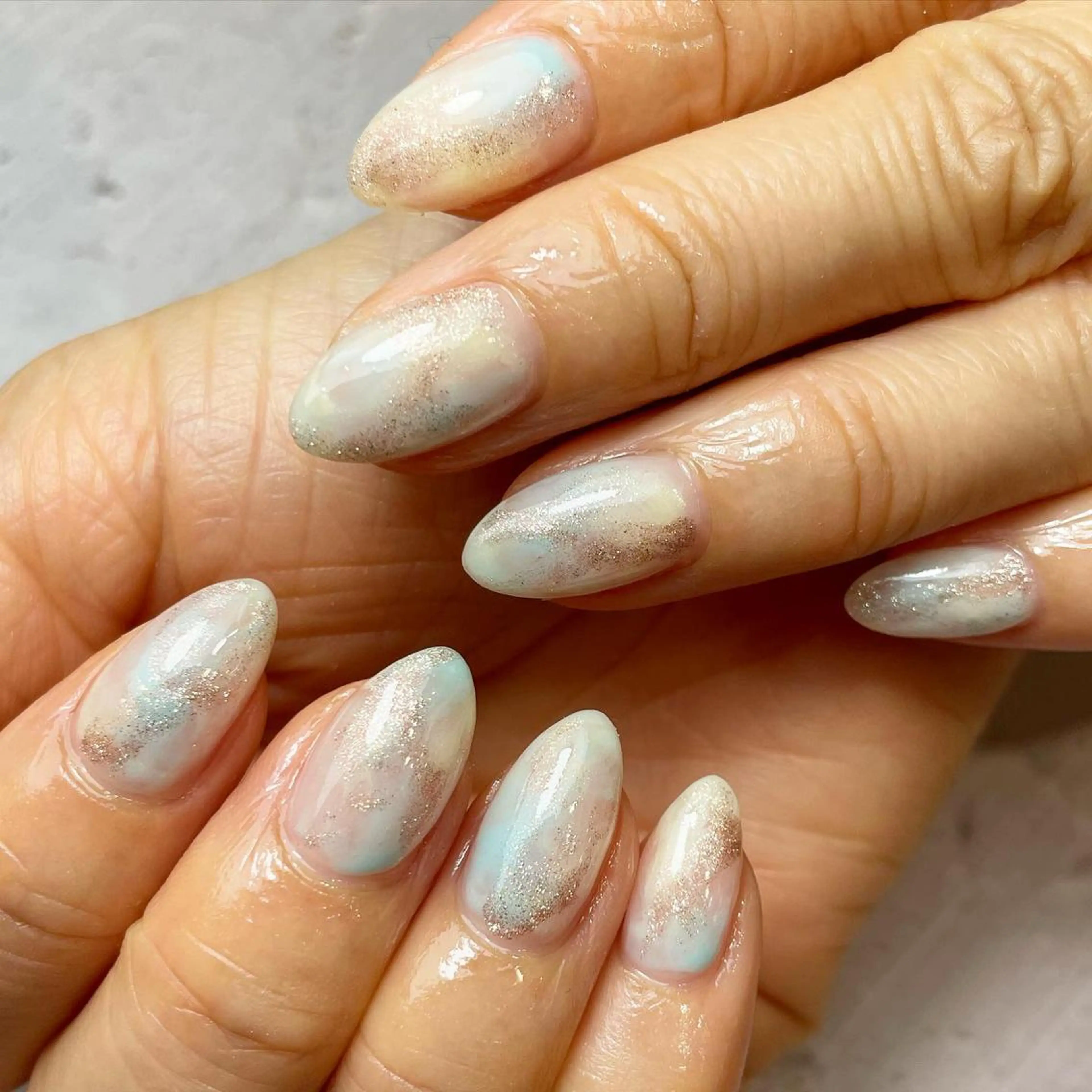 ネイル 持ち込み ハンドネイル nail&eyelash mate所属・京都/東向日/桂 ayumiのネイルデザイン