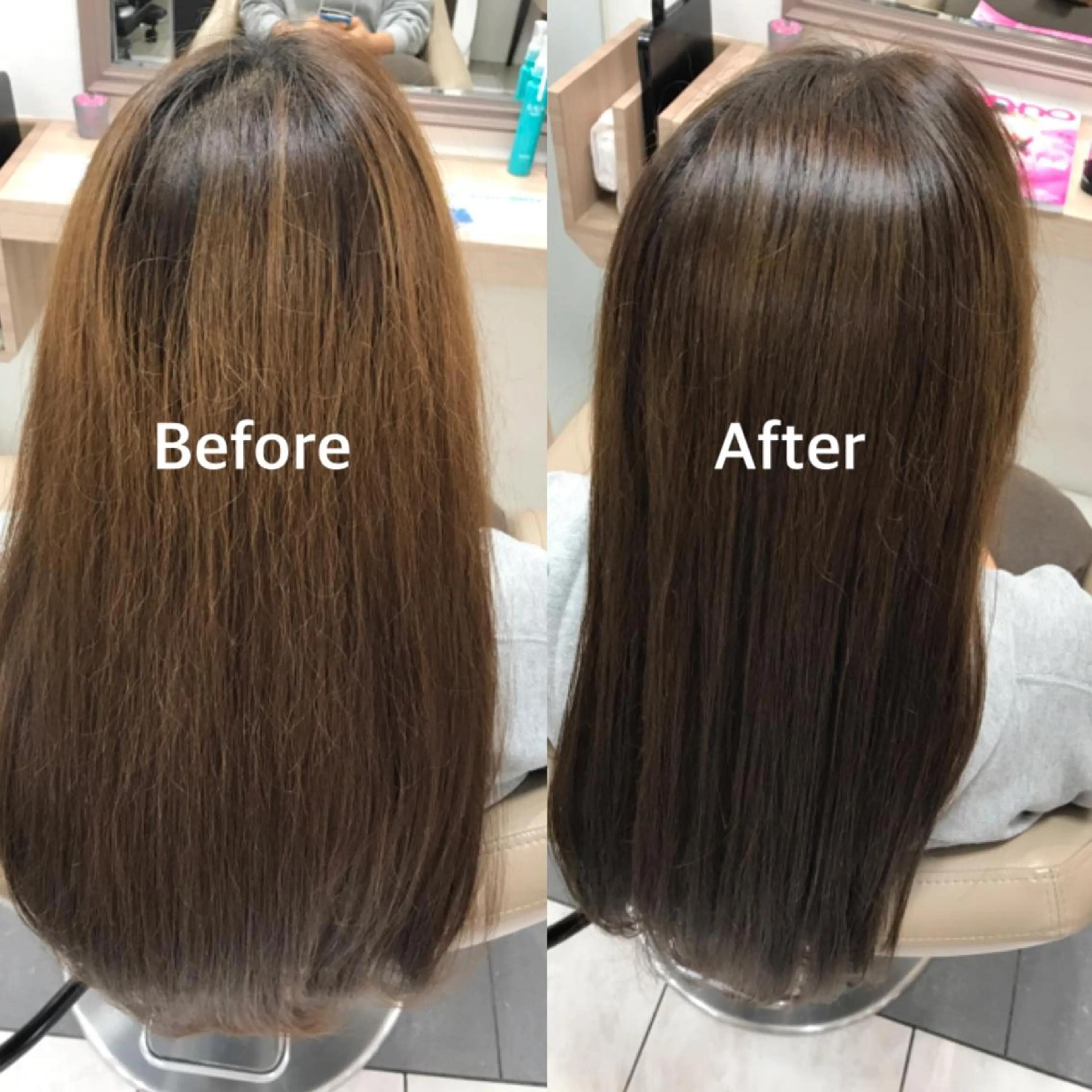 ロング カラー 樋笠 知佳のヘアスタイル