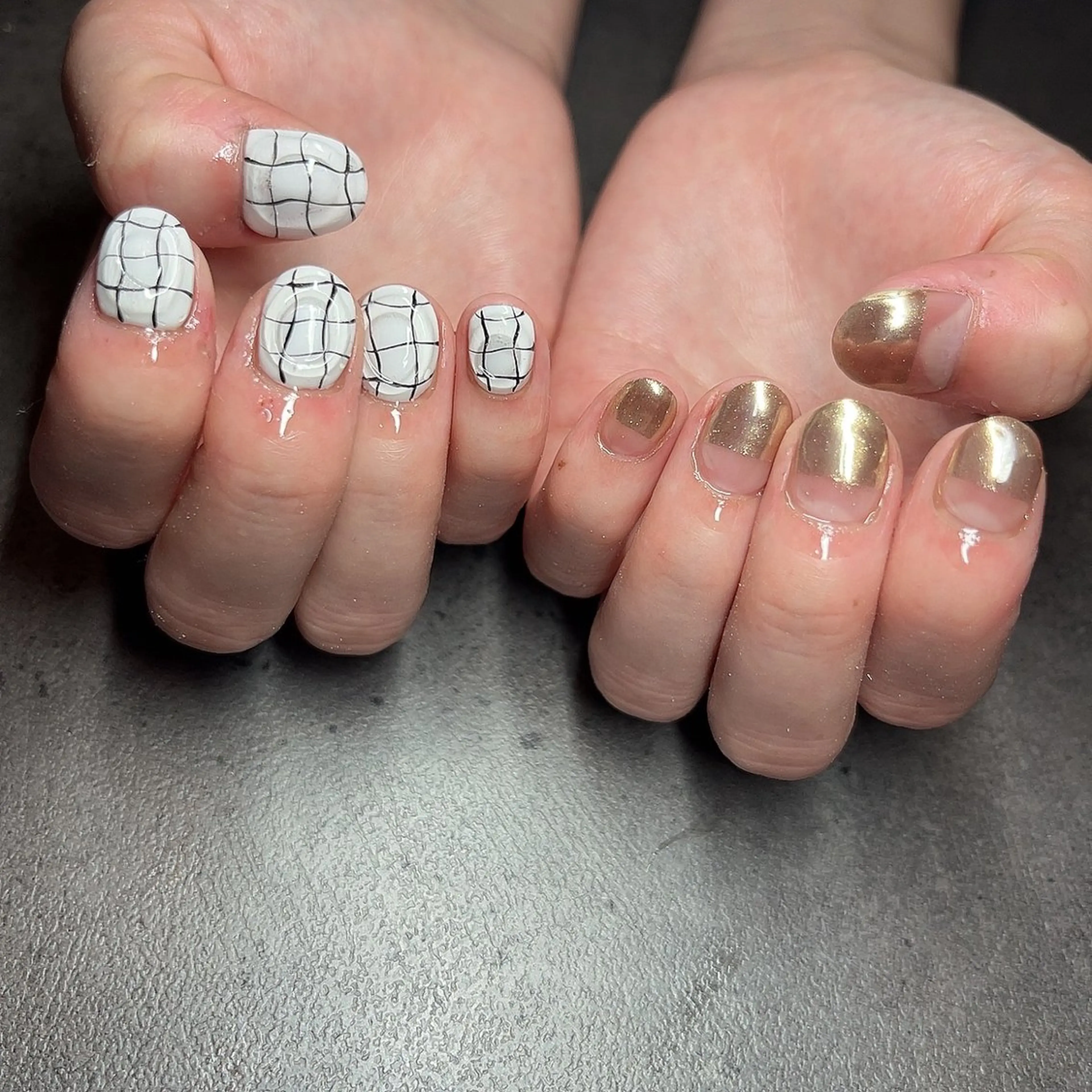 ネイル ジェルネイル しば まなみのネイルデザイン