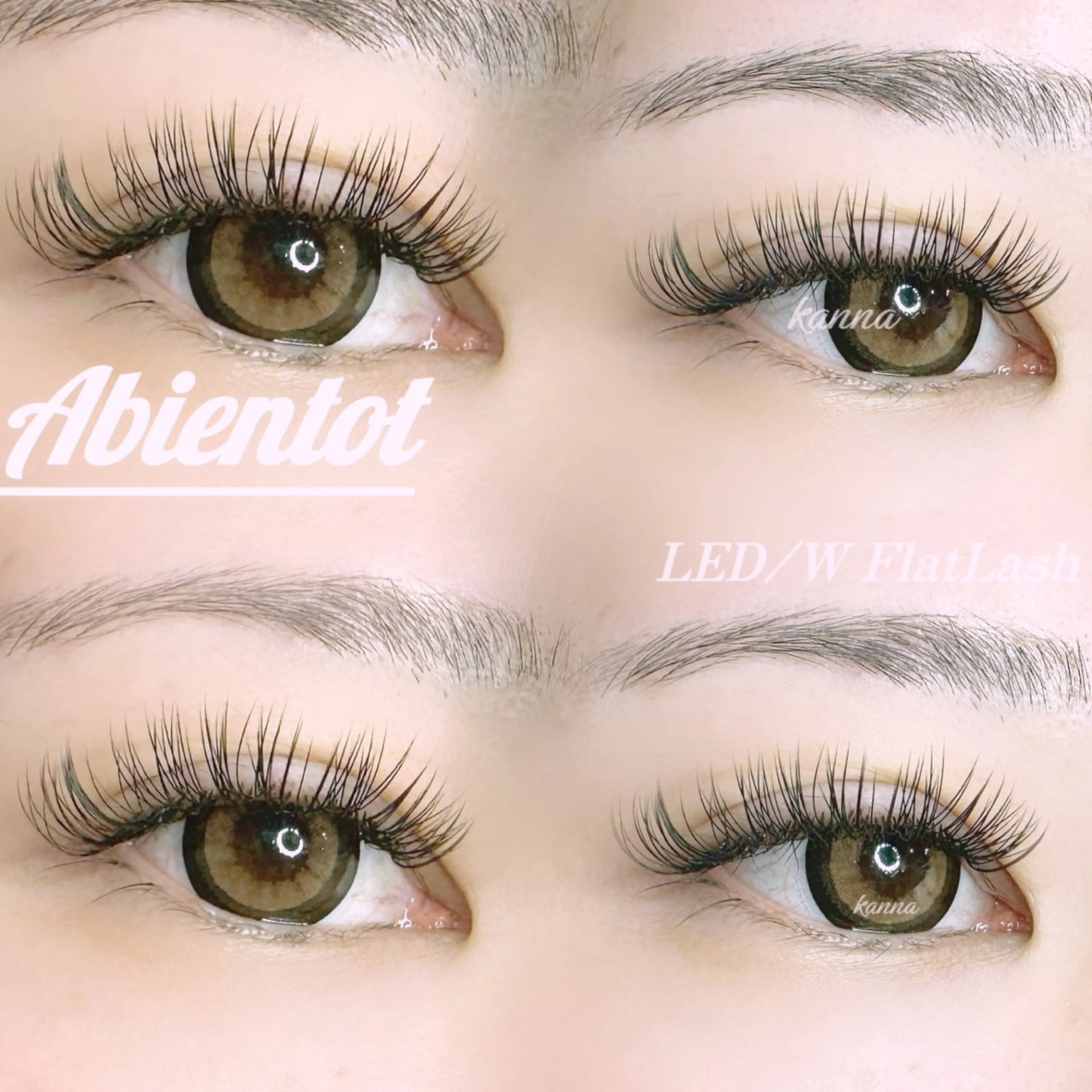 マツエク・マツパ Abientot Kannaのマツエク・マツパデザイン