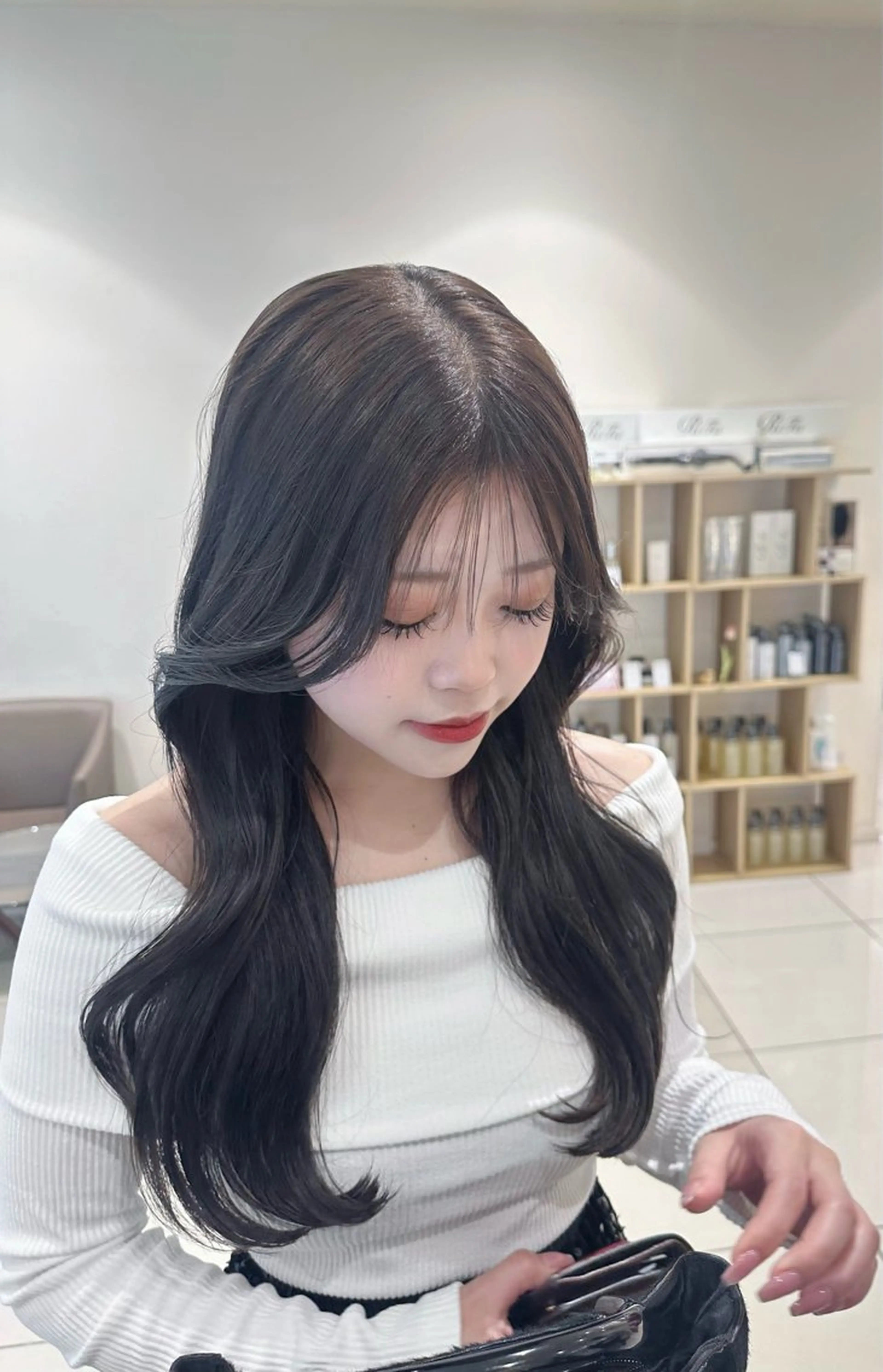 【‎🤍当日限定🌸‎】🖤艶髪カラー＋Aujuaトリートメント1step🖤の写真