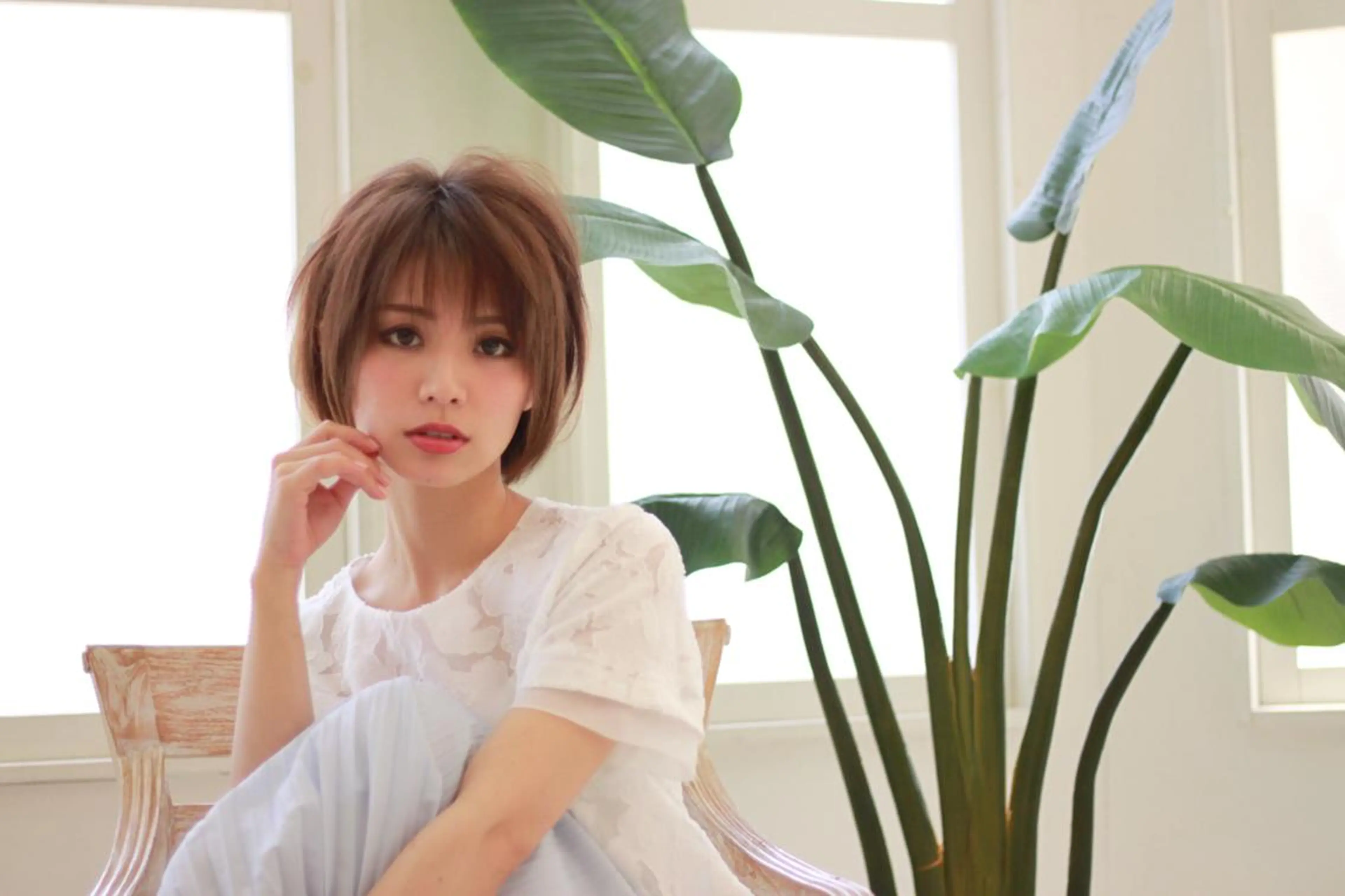 ミディアム カラー Baguz HAIRのヘアスタイル