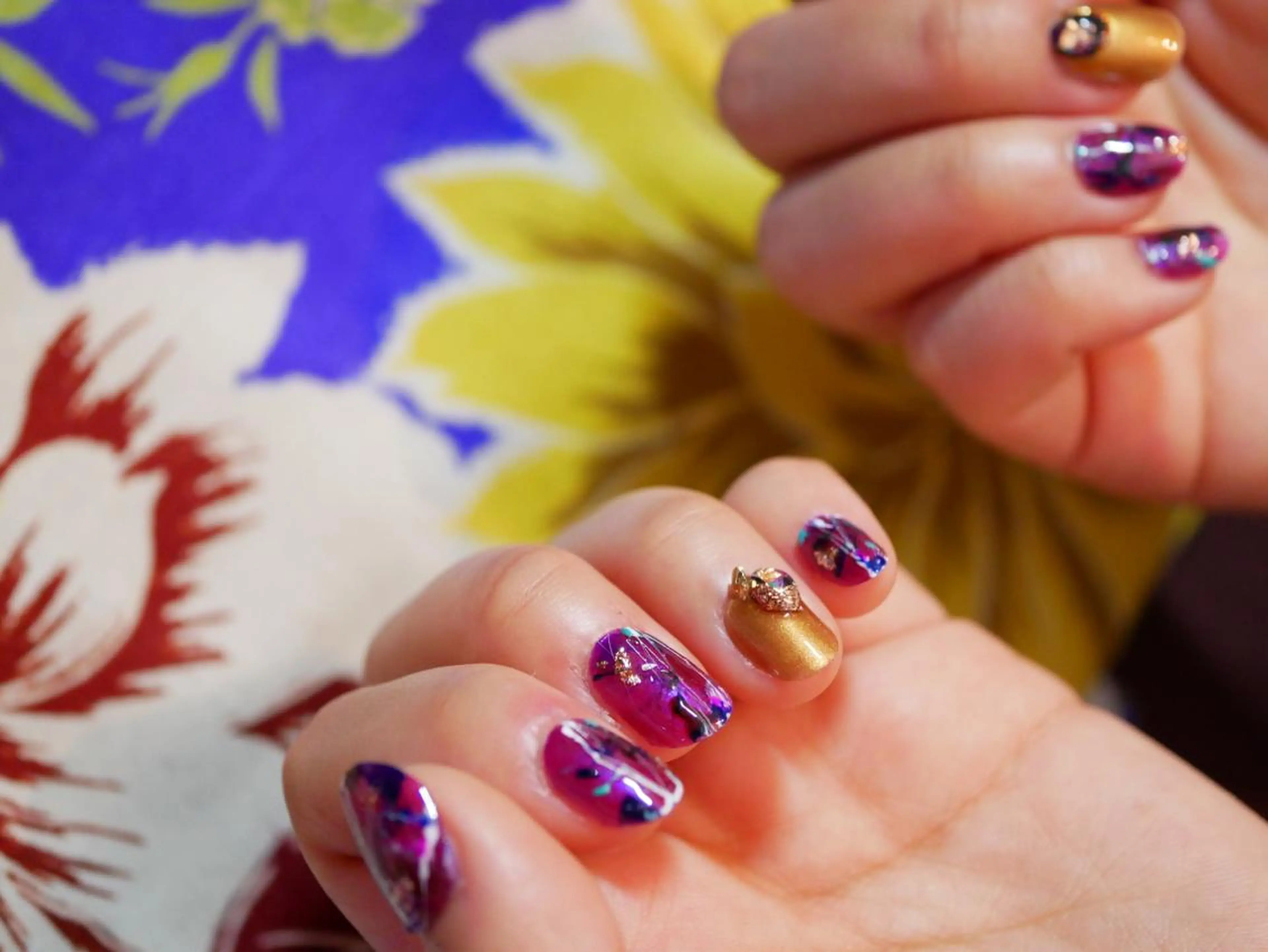 ネイル アートネイル ジェルネイル ぷっくりネイル その他(ネイル) ARTスクールサロン お・タマゴのネイルデザイン