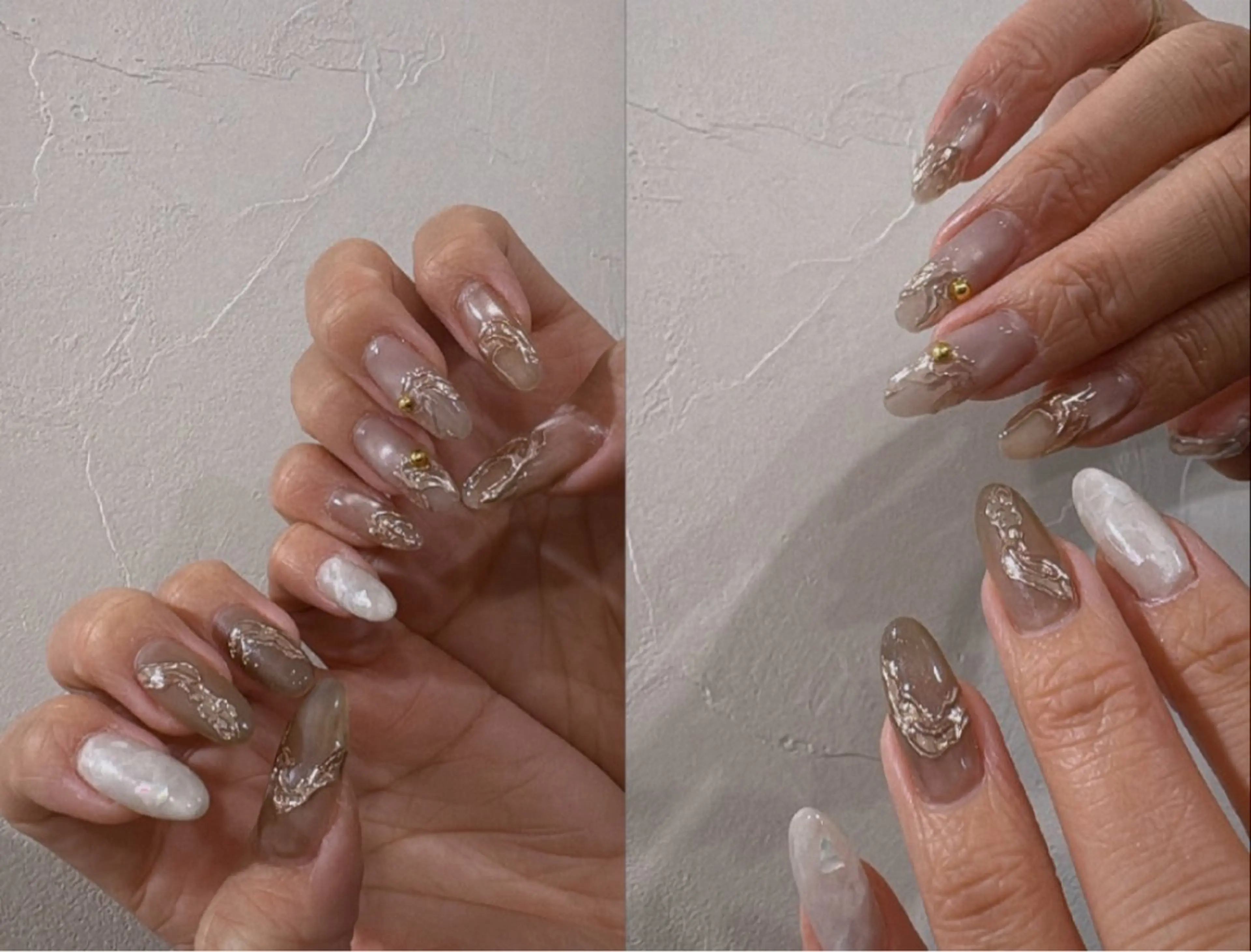 ネイル ハンドネイル ハンドケア THE BALM Noahのネイルデザイン