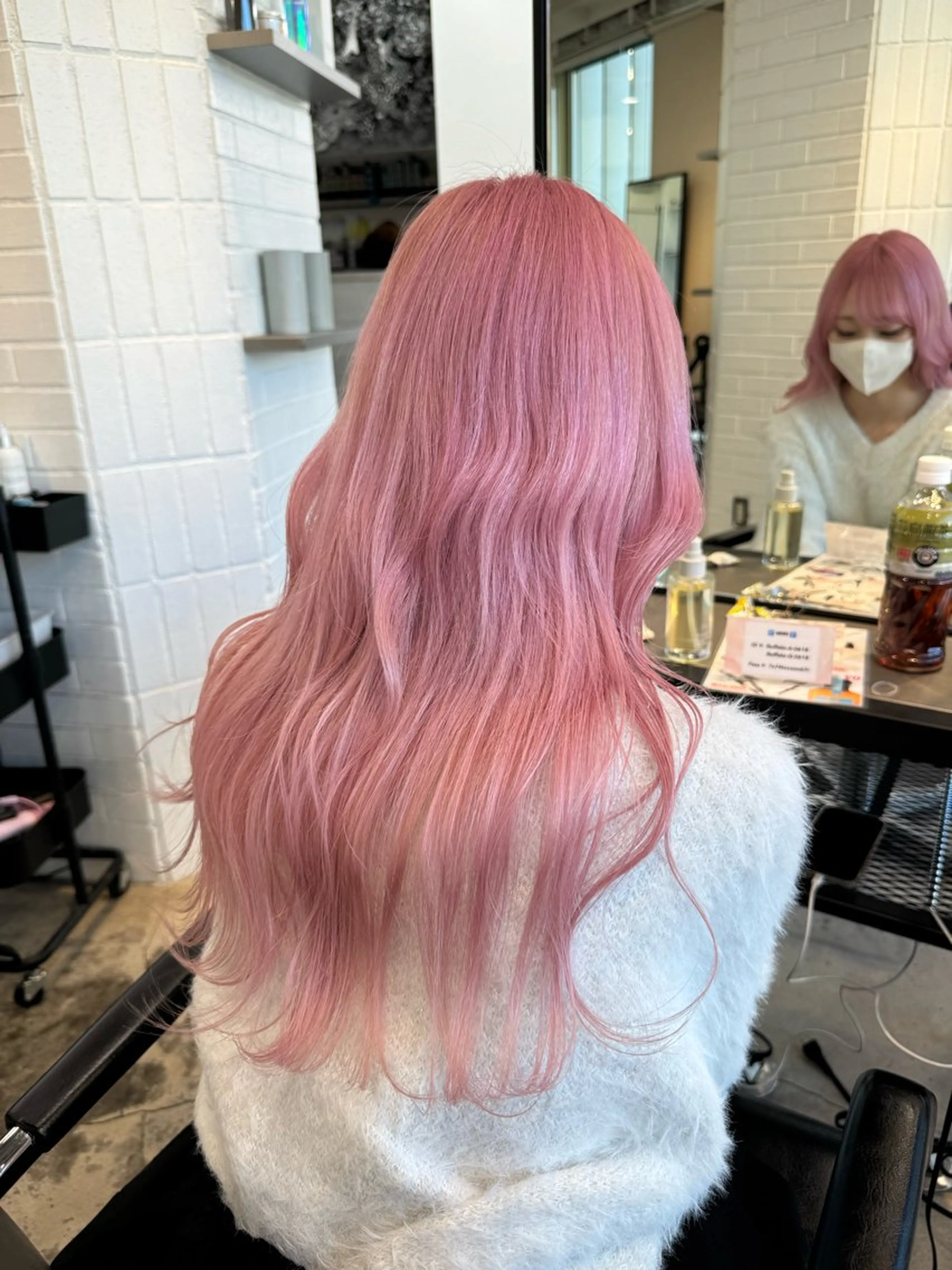 セミロング カラー カット ヘアカラー トリートメント ザクザクレイヤー 🍀/ブリーチ/小田のヘアスタイル