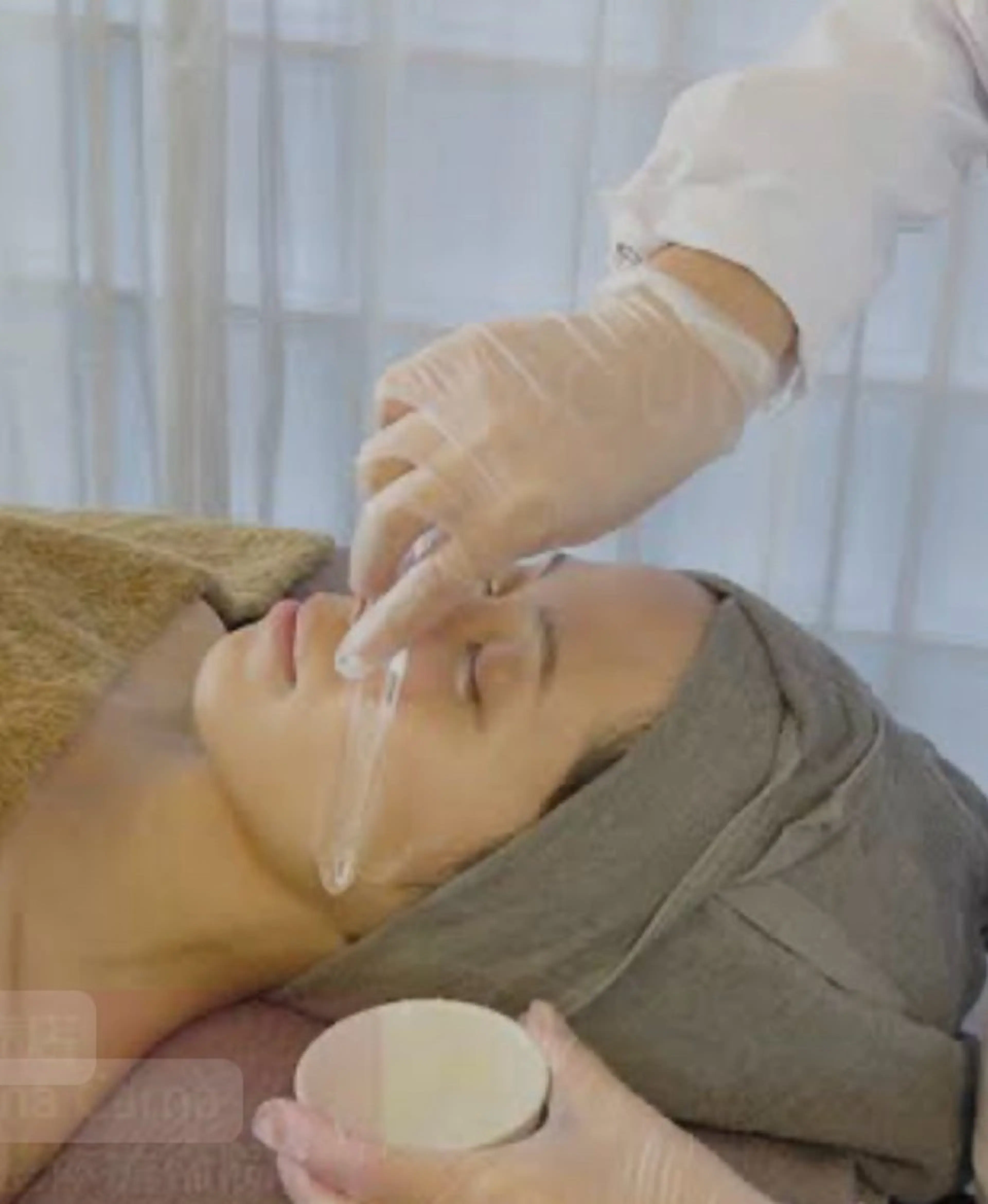 毛穴角栓ケア&水分たっぷりの鎮静トリートメント付の写真