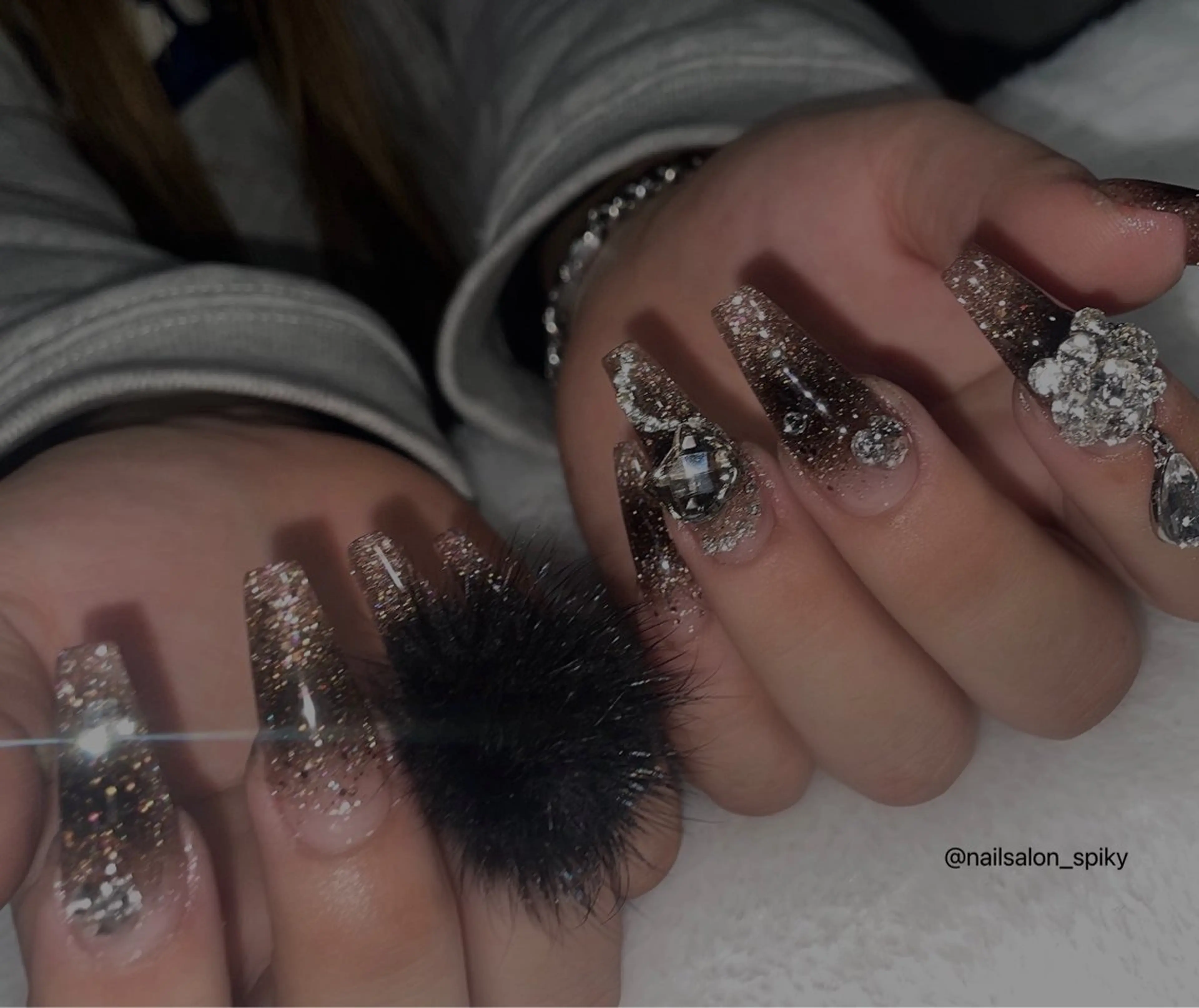 ネイル Spiky とうげ ふうかのネイルデザイン