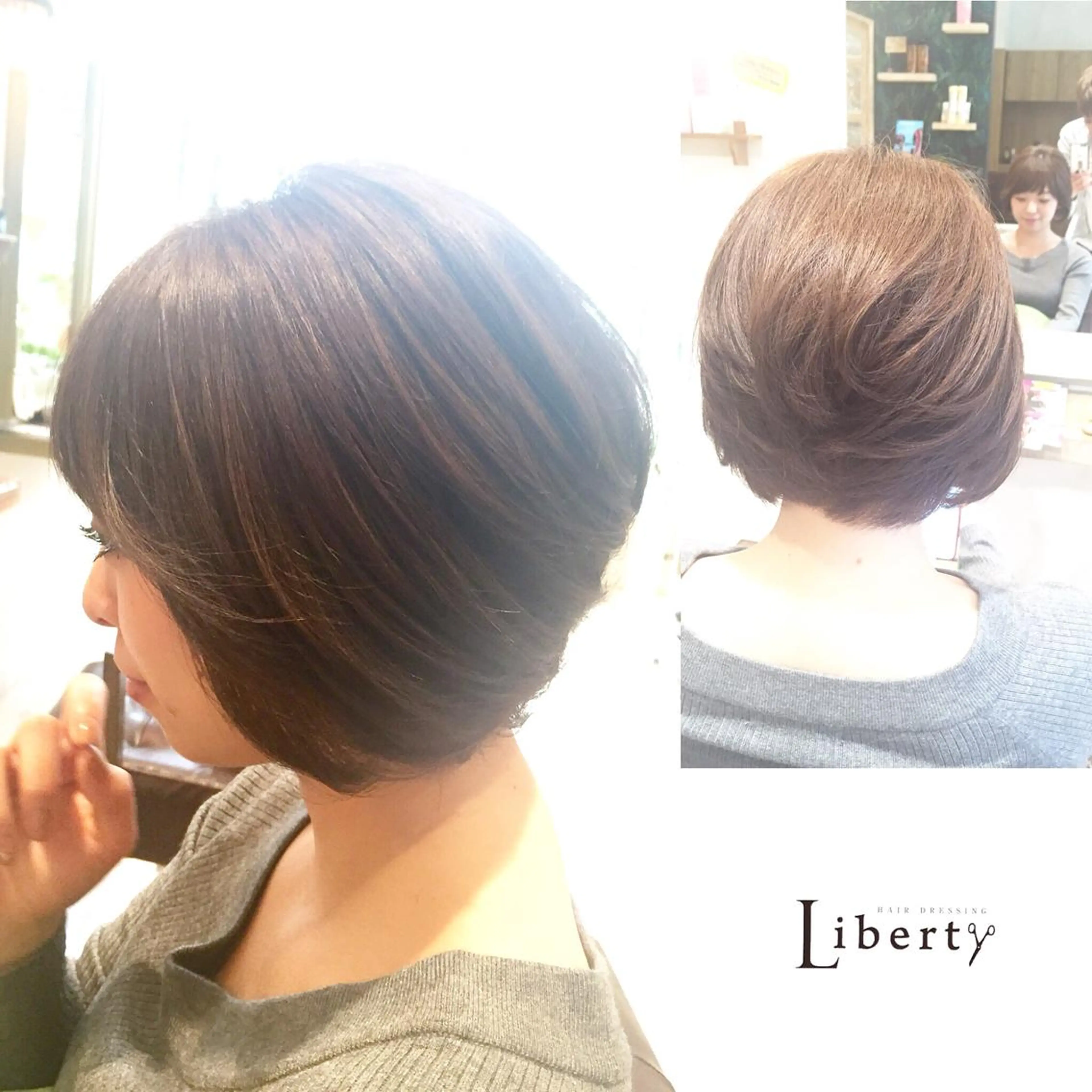 ショート カラー ショートヘア メンズ指名多数!! SiLO 田島のヘアスタイル