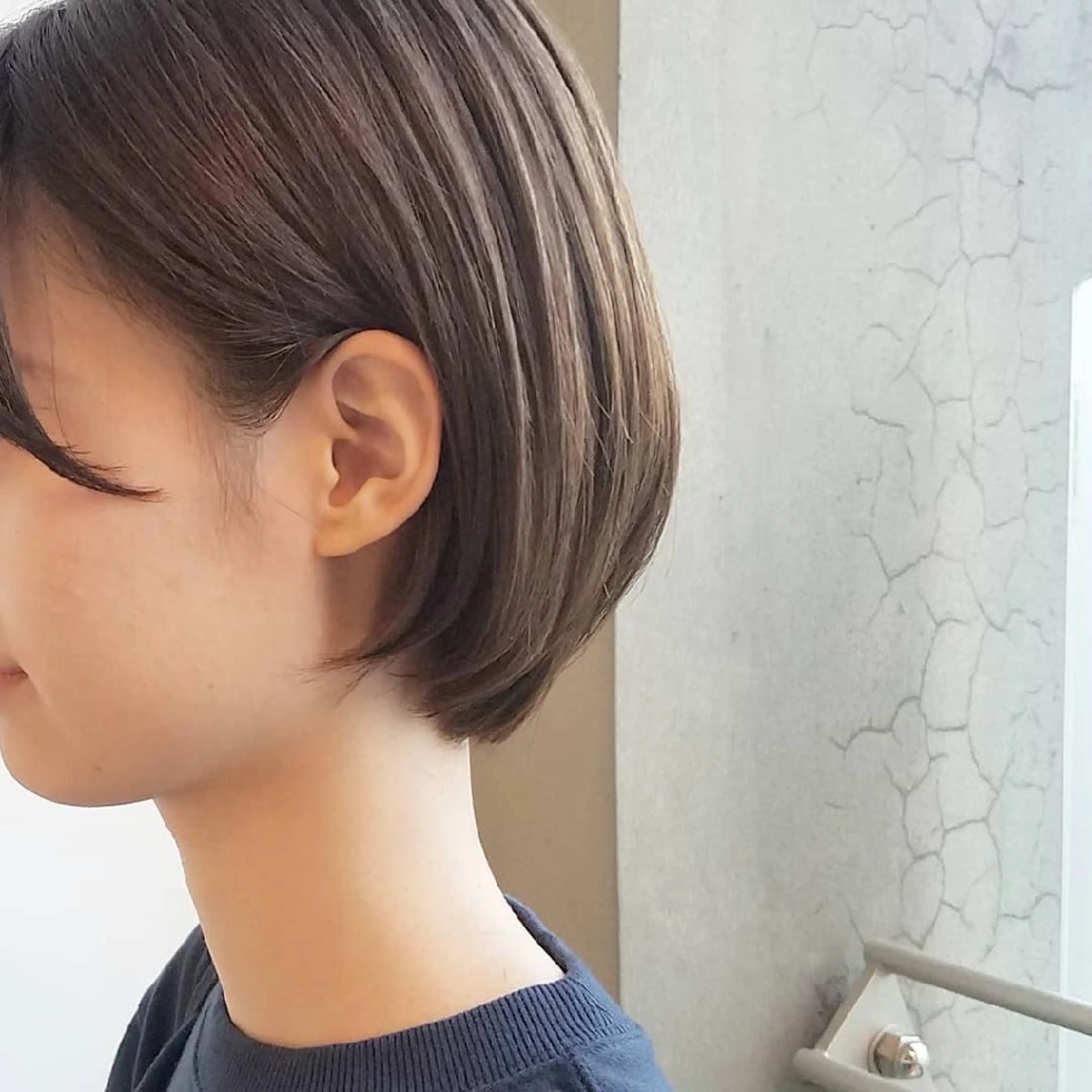 ショート カラー ヘアアレンジ パーマ ボブ iplus✴ まつげ、眉毛、耳つぼのマツエク・マツパデザイン