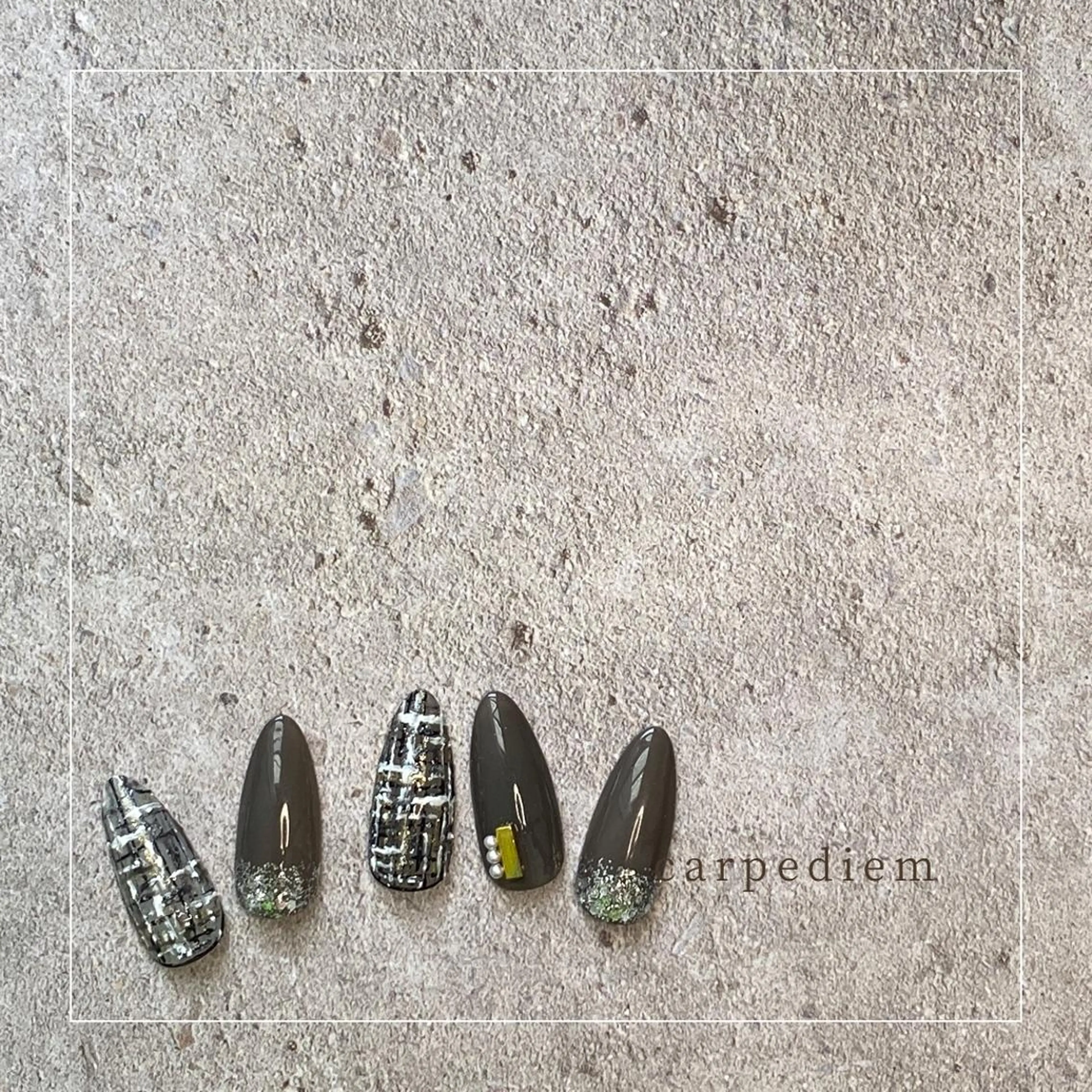 ネイル 城東区ネイルサロン carpediemのネイルデザイン