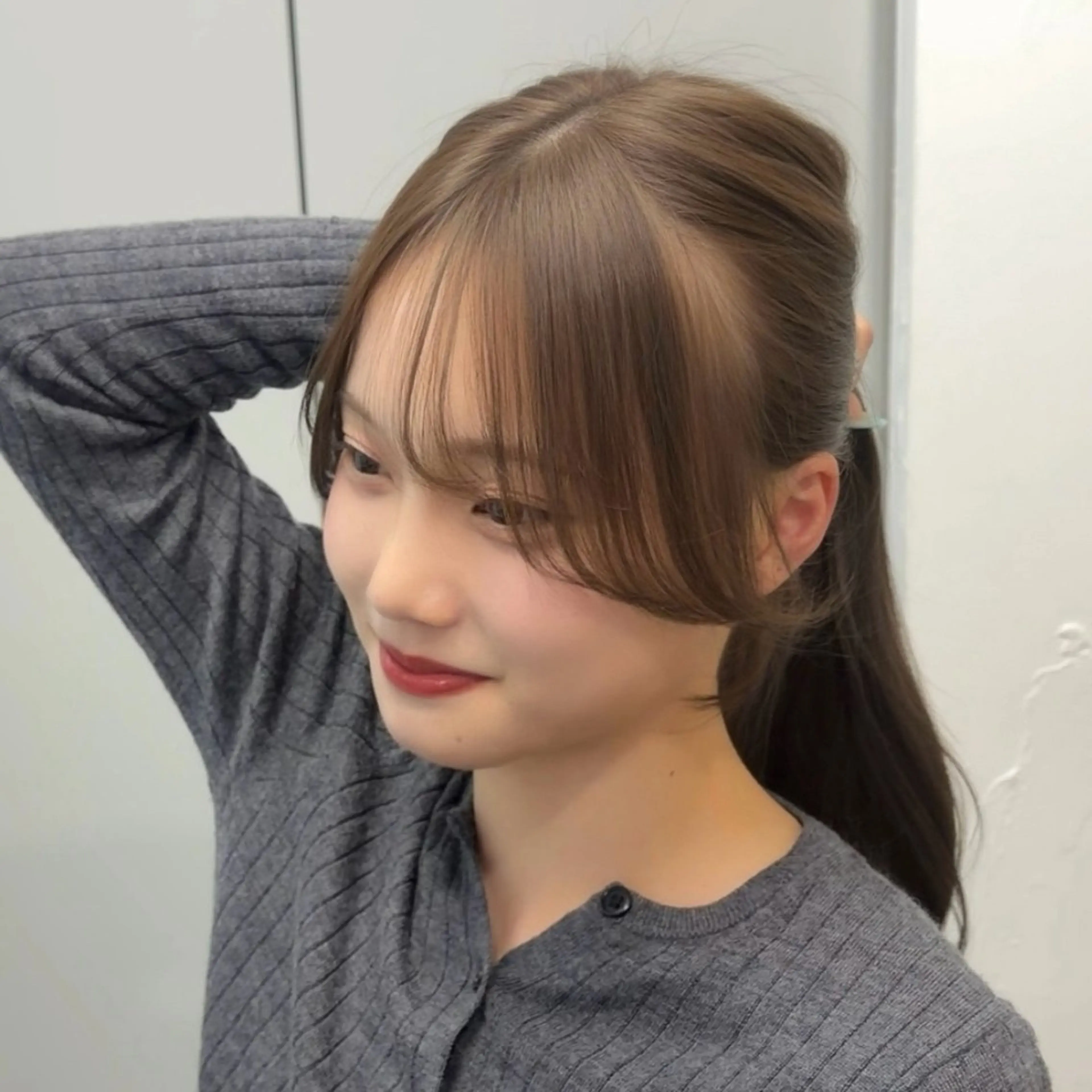 ロング 韓国風ヘア 小顔カット 🌟期間限定メニュー あり🌟萌歌のヘアスタイル