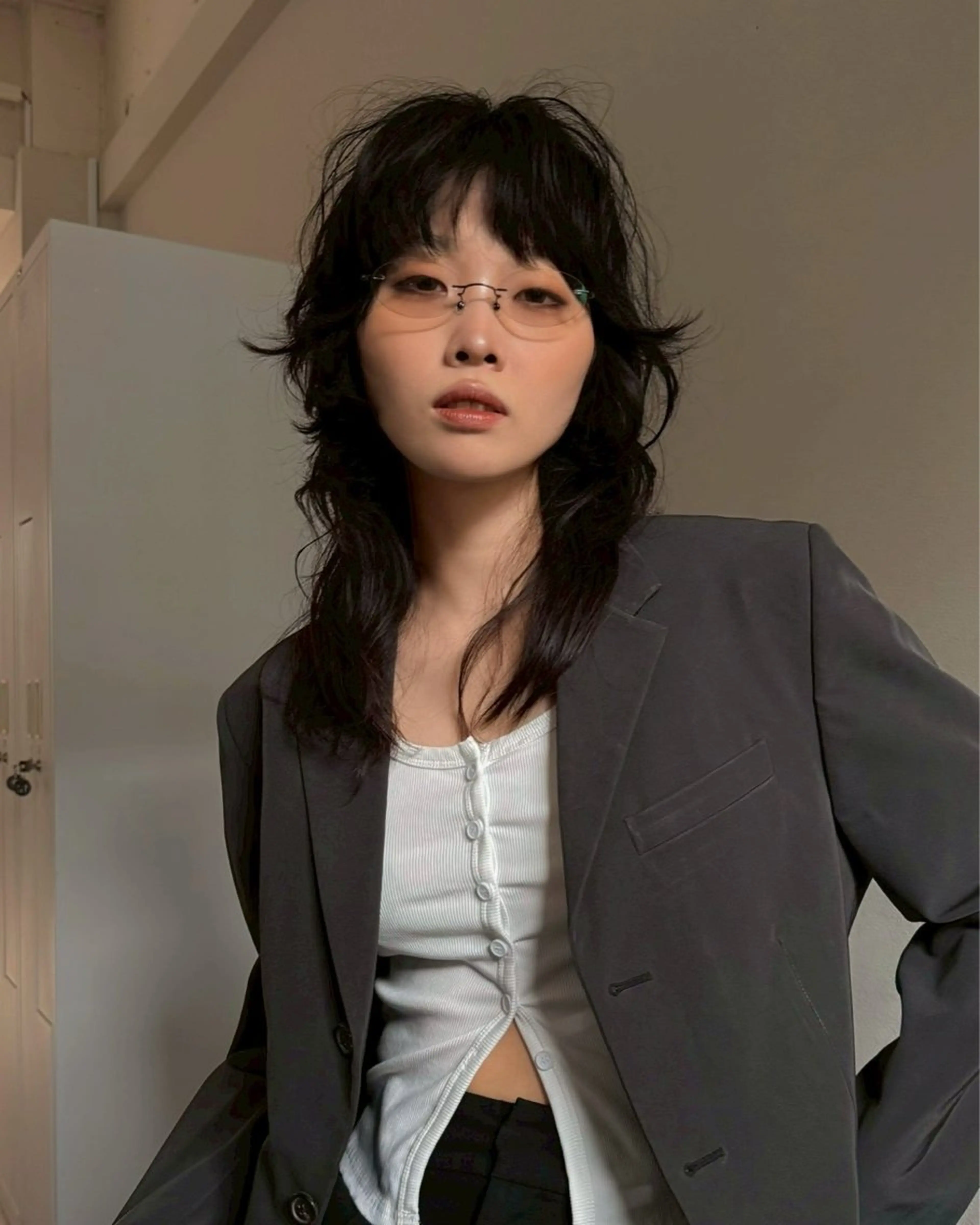 海外風 Layer perm modelの写真