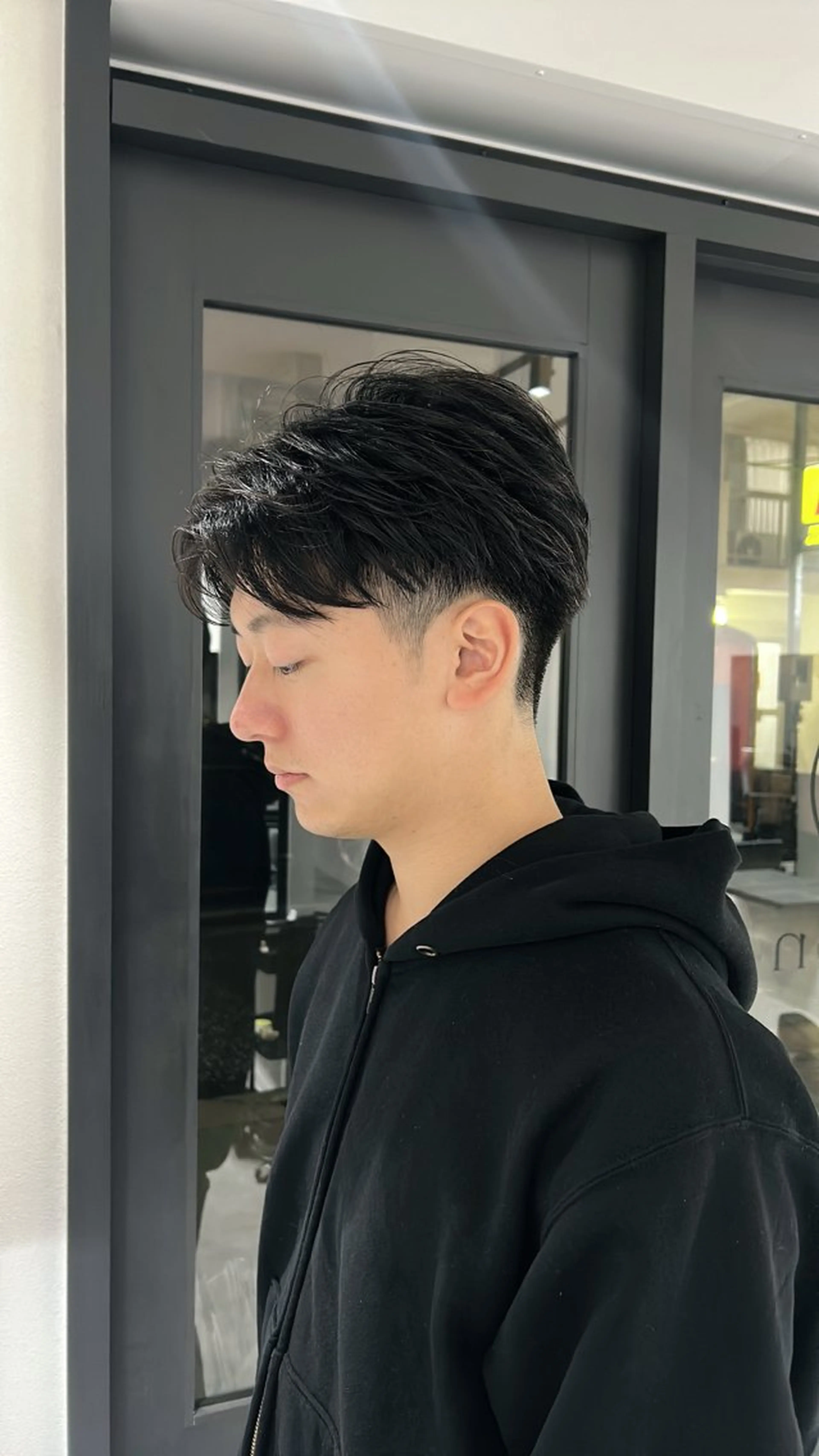 メンズ option所属・三浦千裕 メンズカットのヘアスタイル