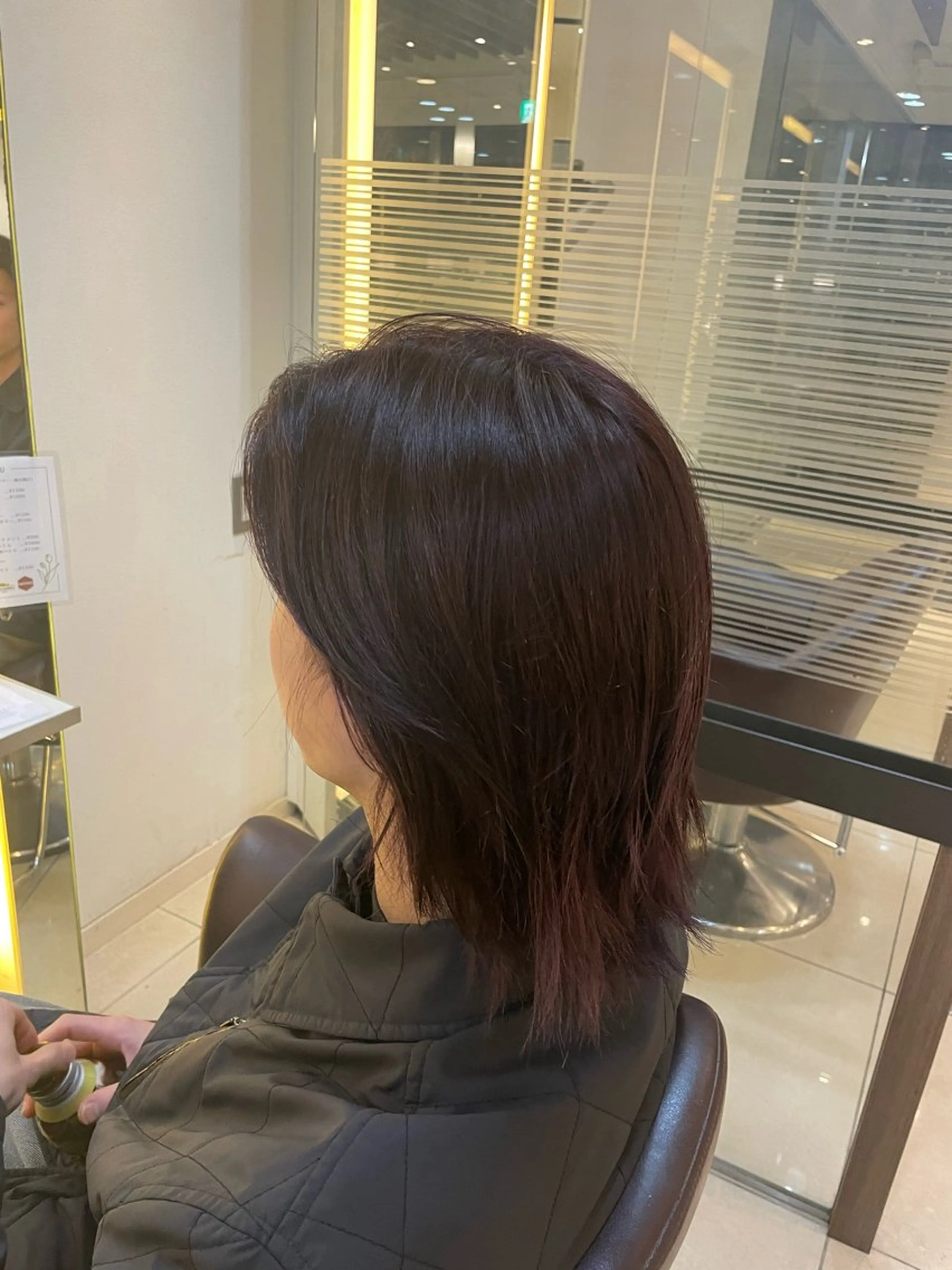 カラー メンズ 辻野 光希のヘアスタイル