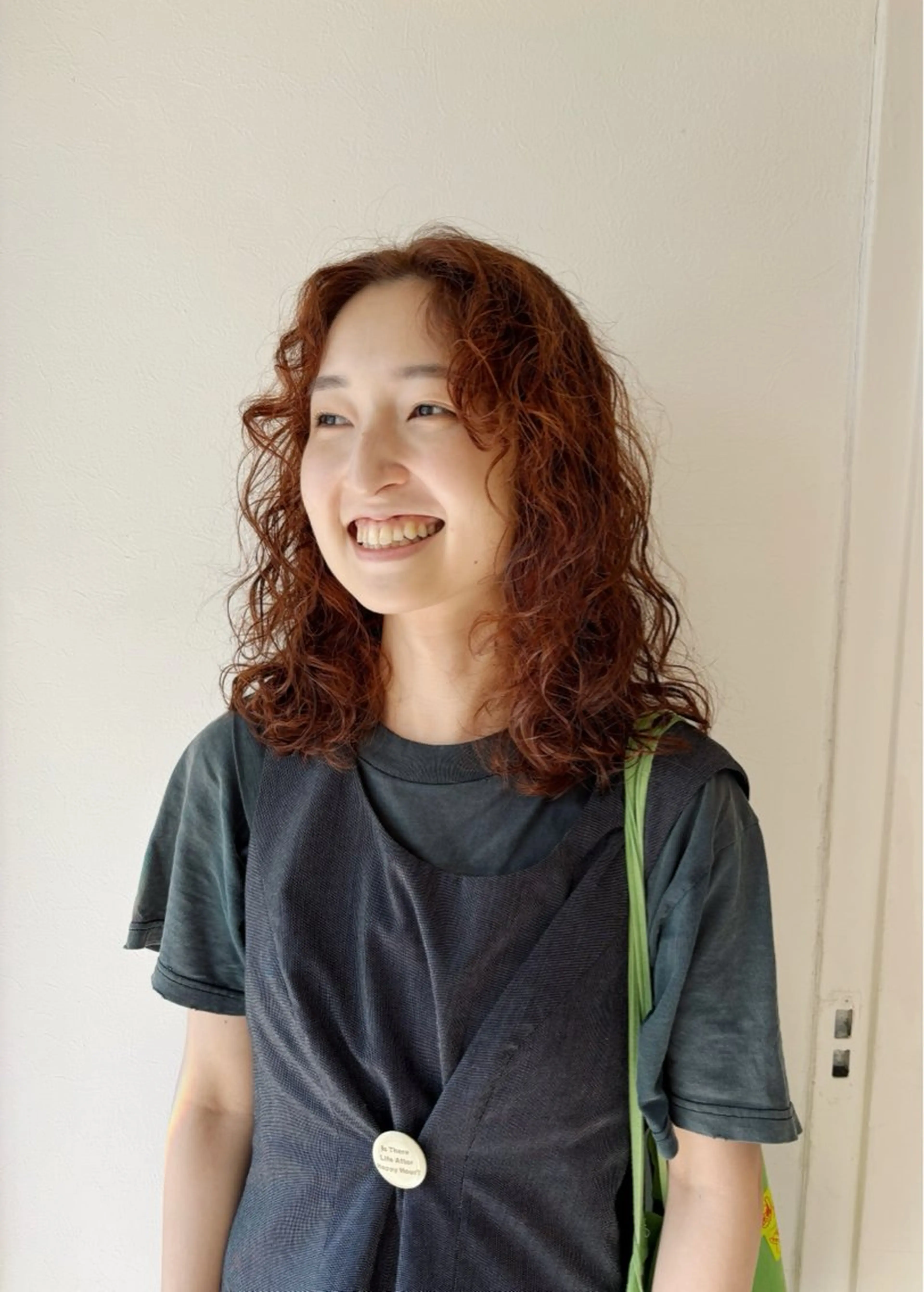 ミディアム カラー パーマ yuki hair所属・yuki watanabeのヘアスタイル
