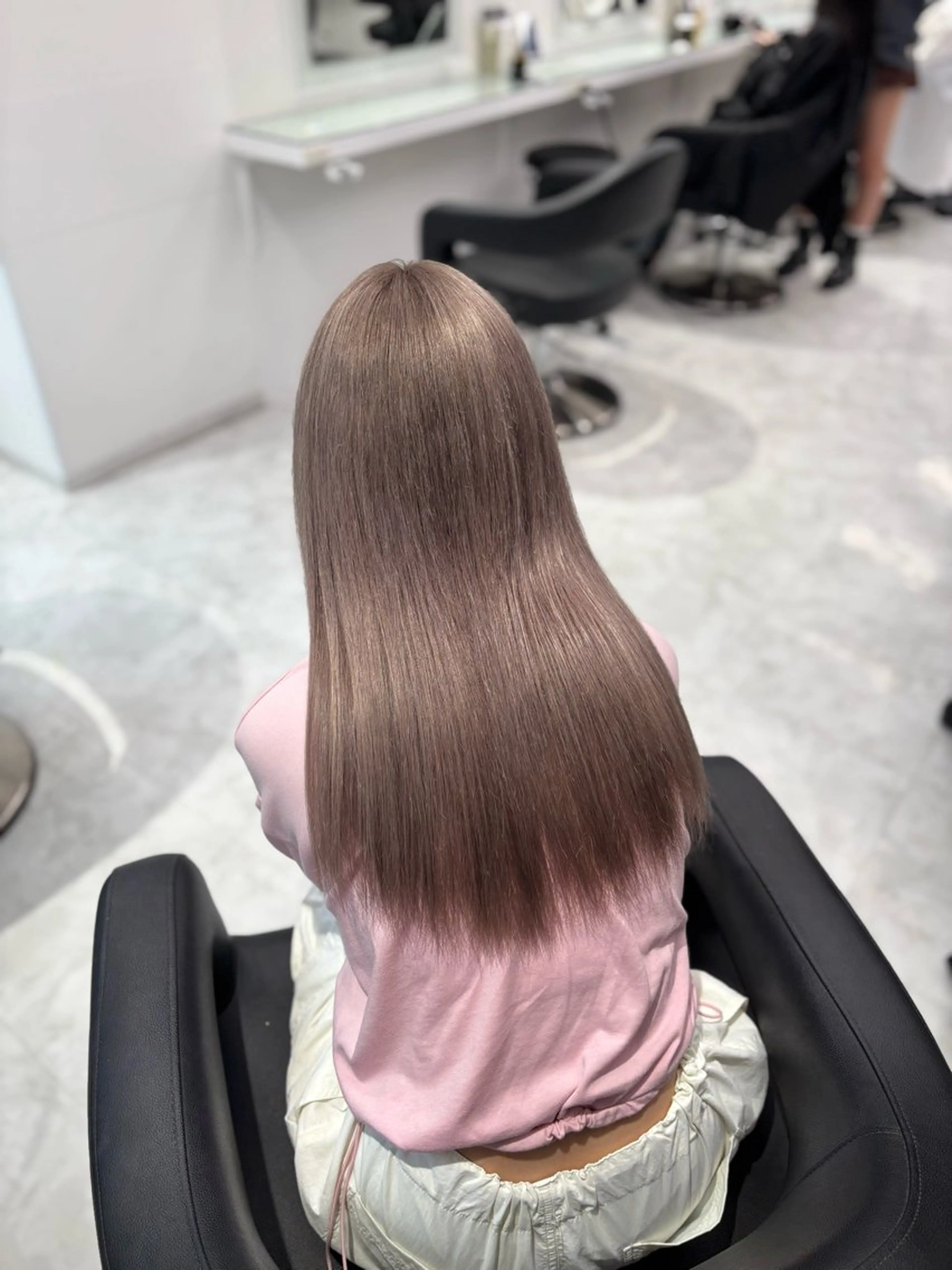 ミディアム カラー パーマ ヘアアレンジ メンズ ヘアカラー ♡ 𝐑𝐈𝐎♡のヘアスタイル