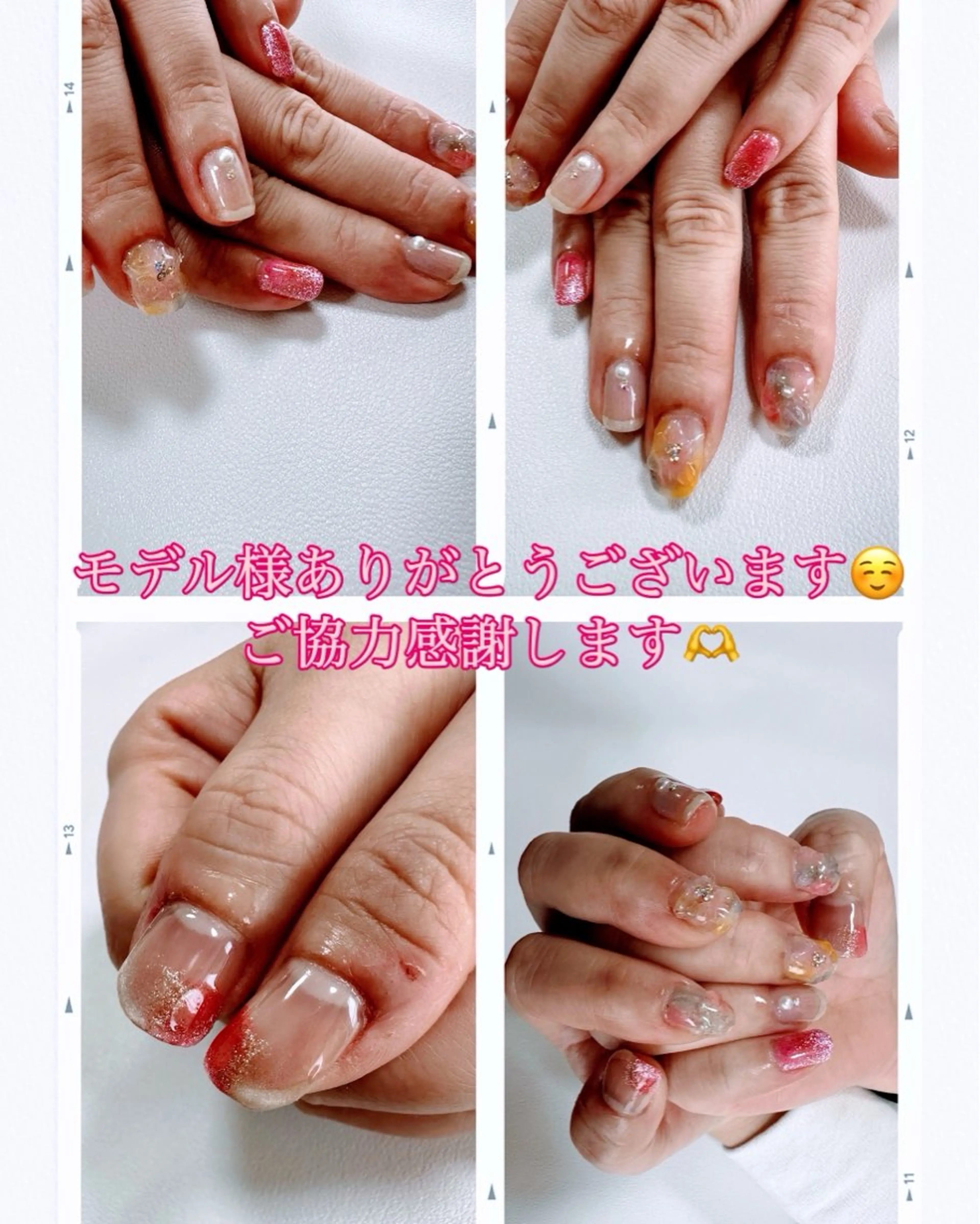 ネイル クリアネイル MiiiNaii ﾐｰﾈｲﾙｻﾛﾝのネイルデザイン