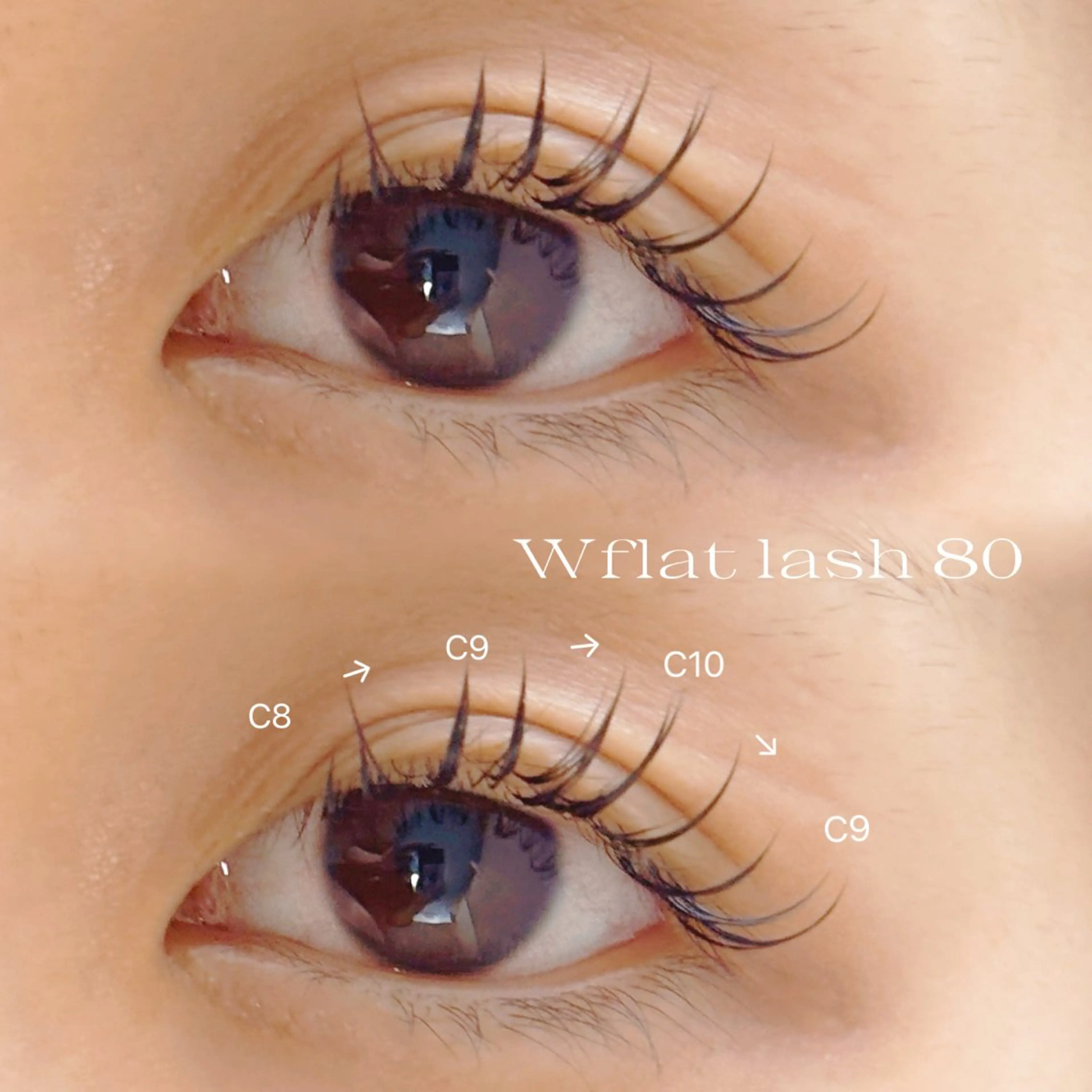 マツエク・マツパ マツエク ReBORN eyelash所属・ReBORN eye kanaのマツエク・マツパデザイン