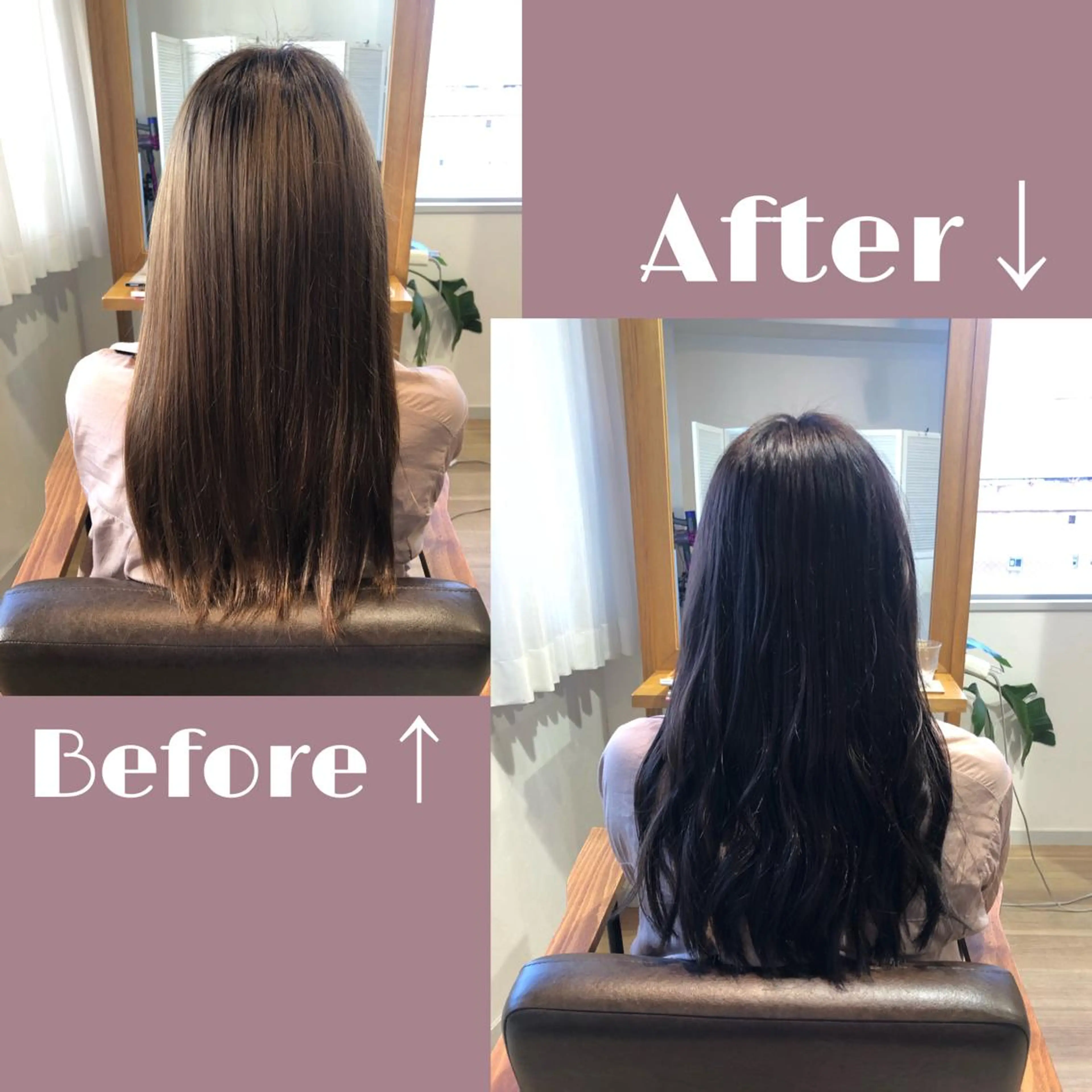 ロング カラー なつき/艶ピンク/ girly hairのヘアスタイル