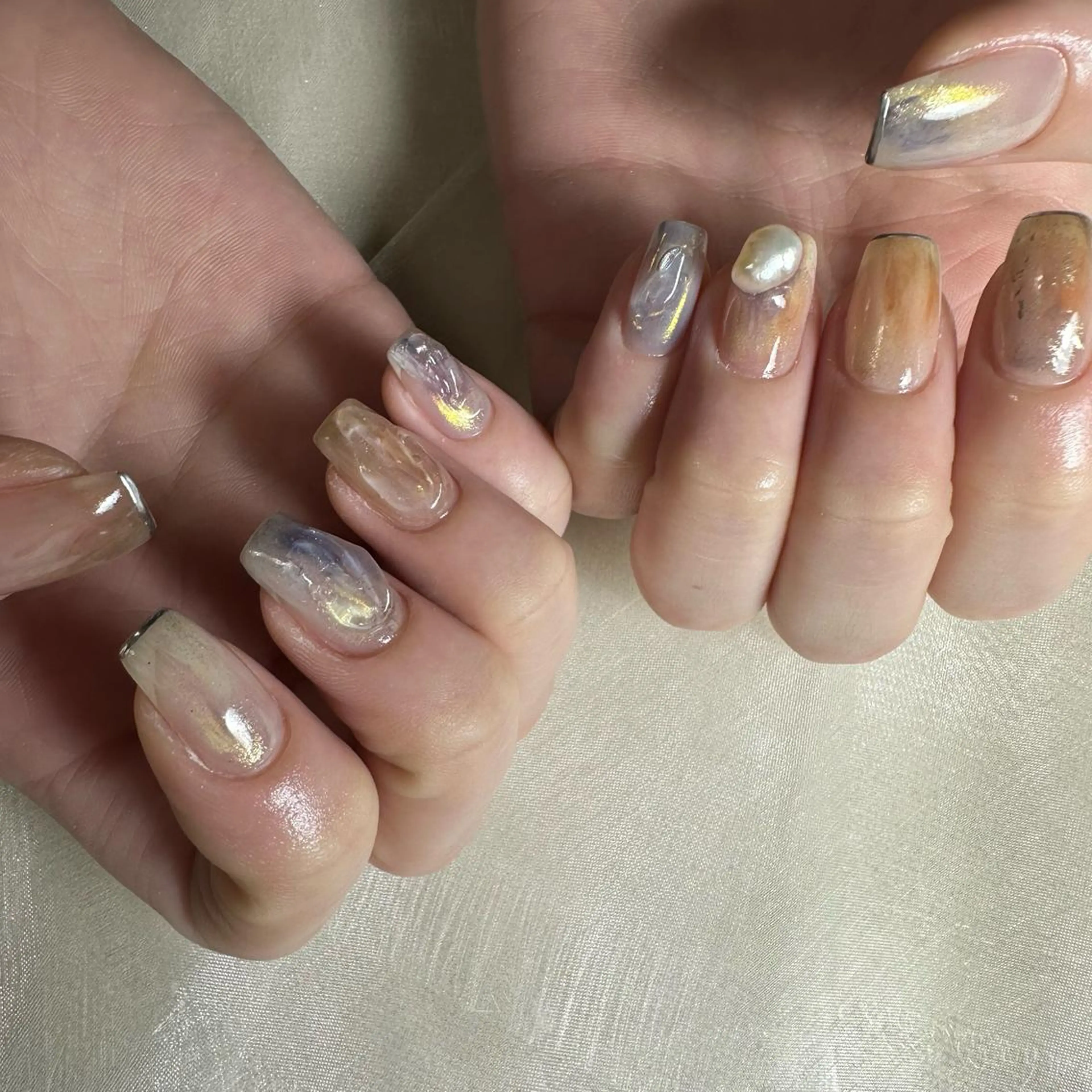 ネイル ハンドネイル repos~ルポ~所属・里見 麗のネイルデザイン