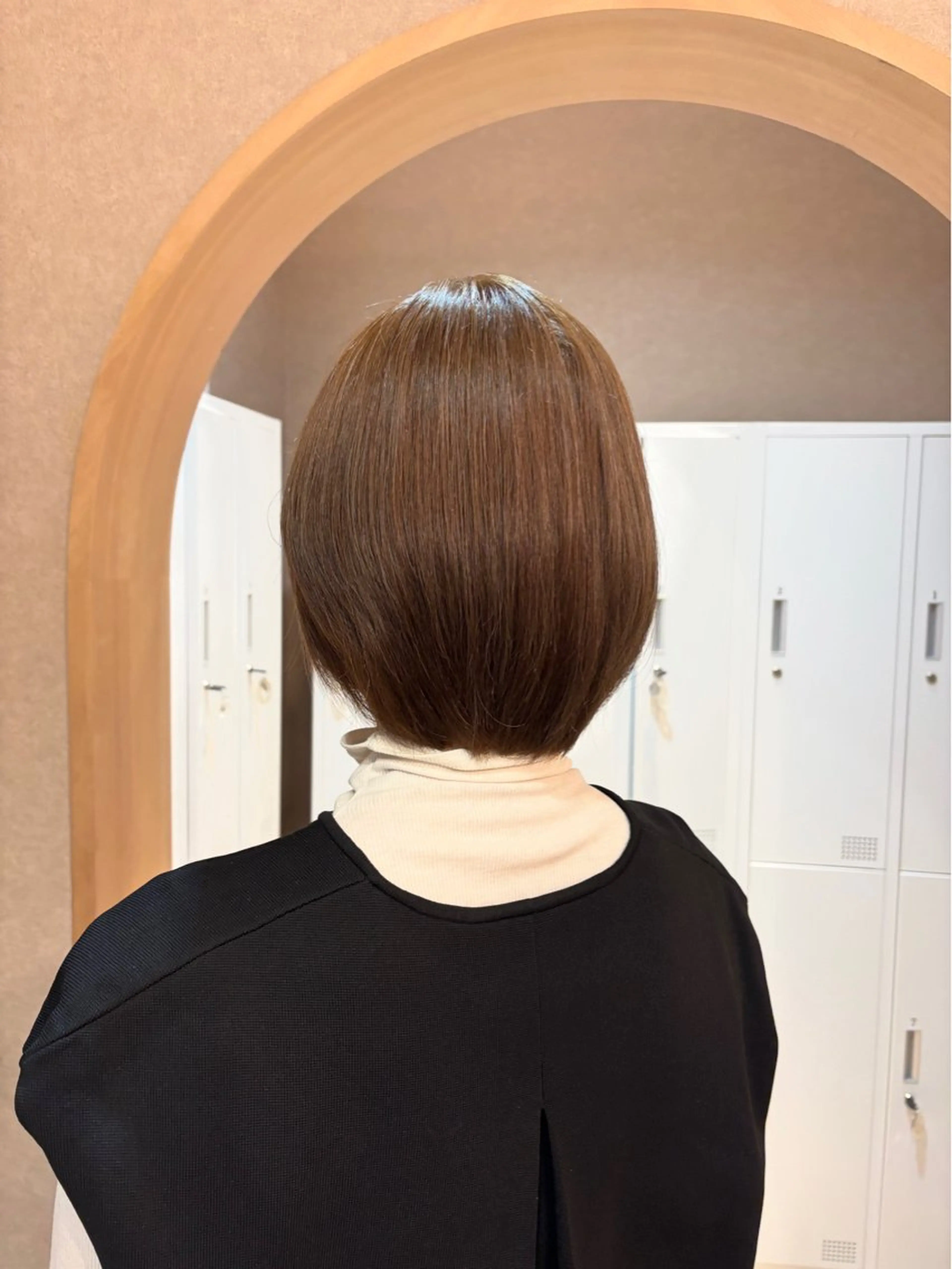 ショート ヘアカラー トリートメント 透明感カラー🤎/ ツヤカラー/さくらのヘアスタイル