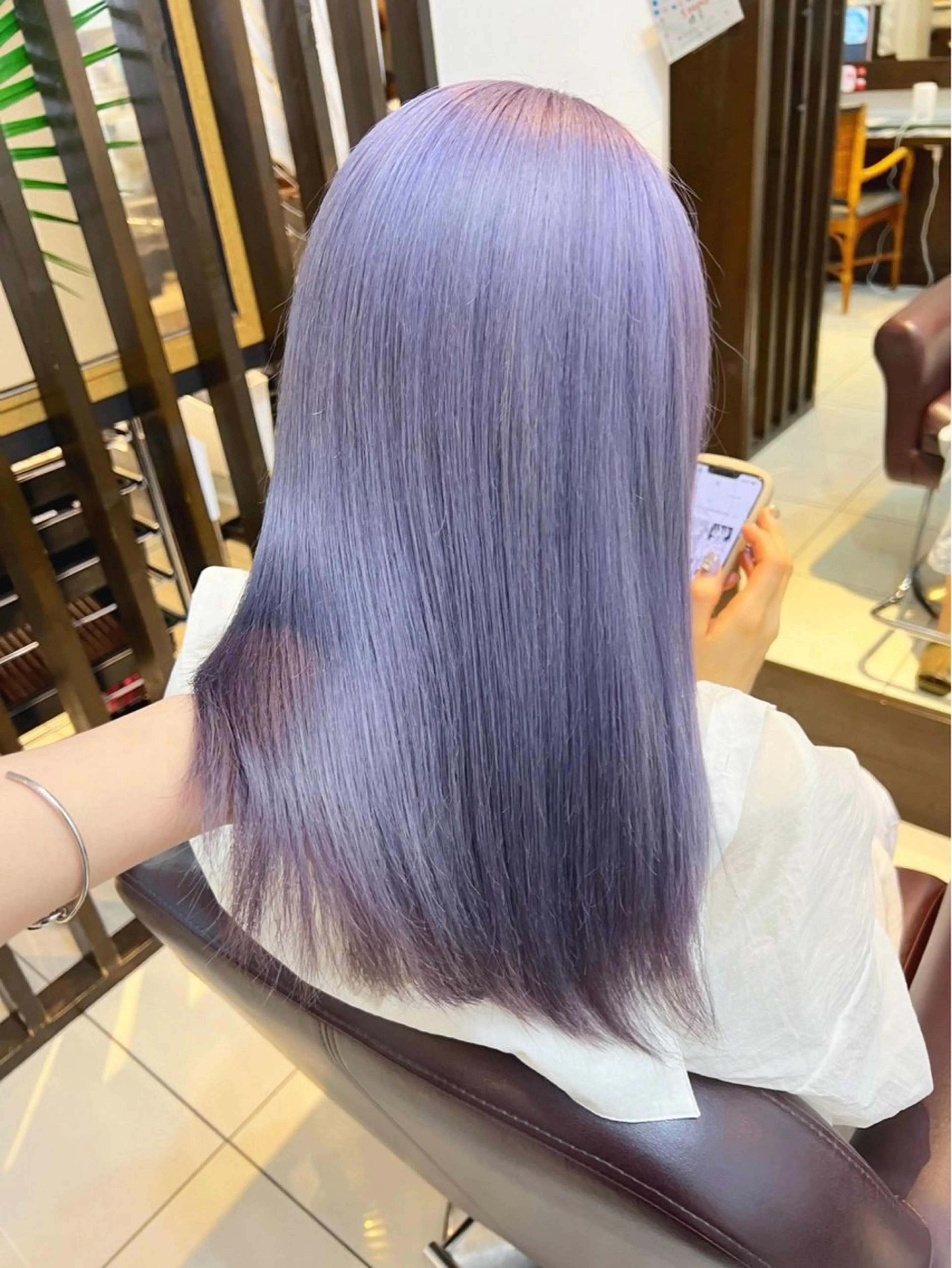 セミロング SHIZUKA👗レ イヤー/透明感カラーのヘアスタイル