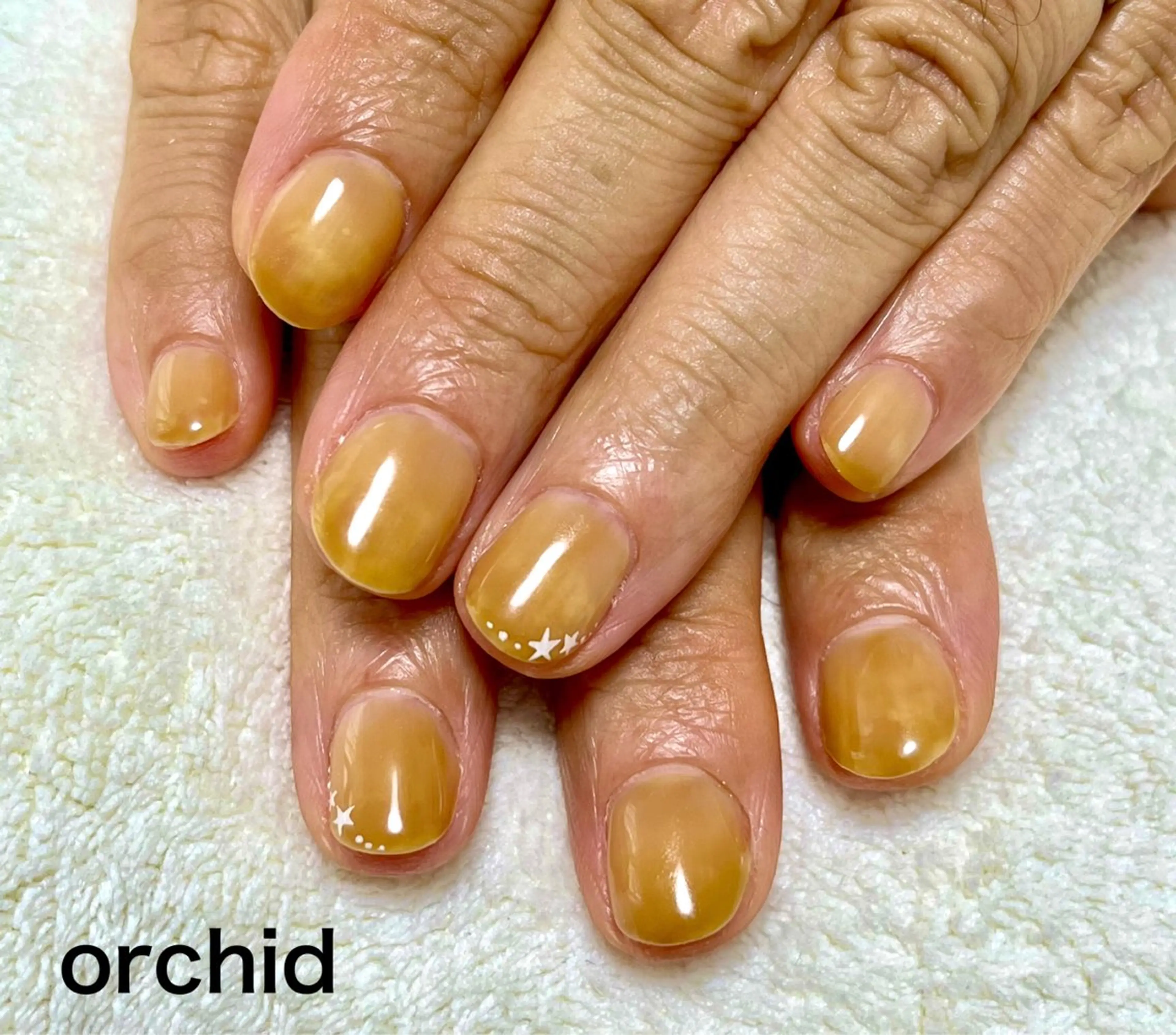 ネイル ハンドネイル フットネイル orchid ♡オーキッドのネイルデザイン