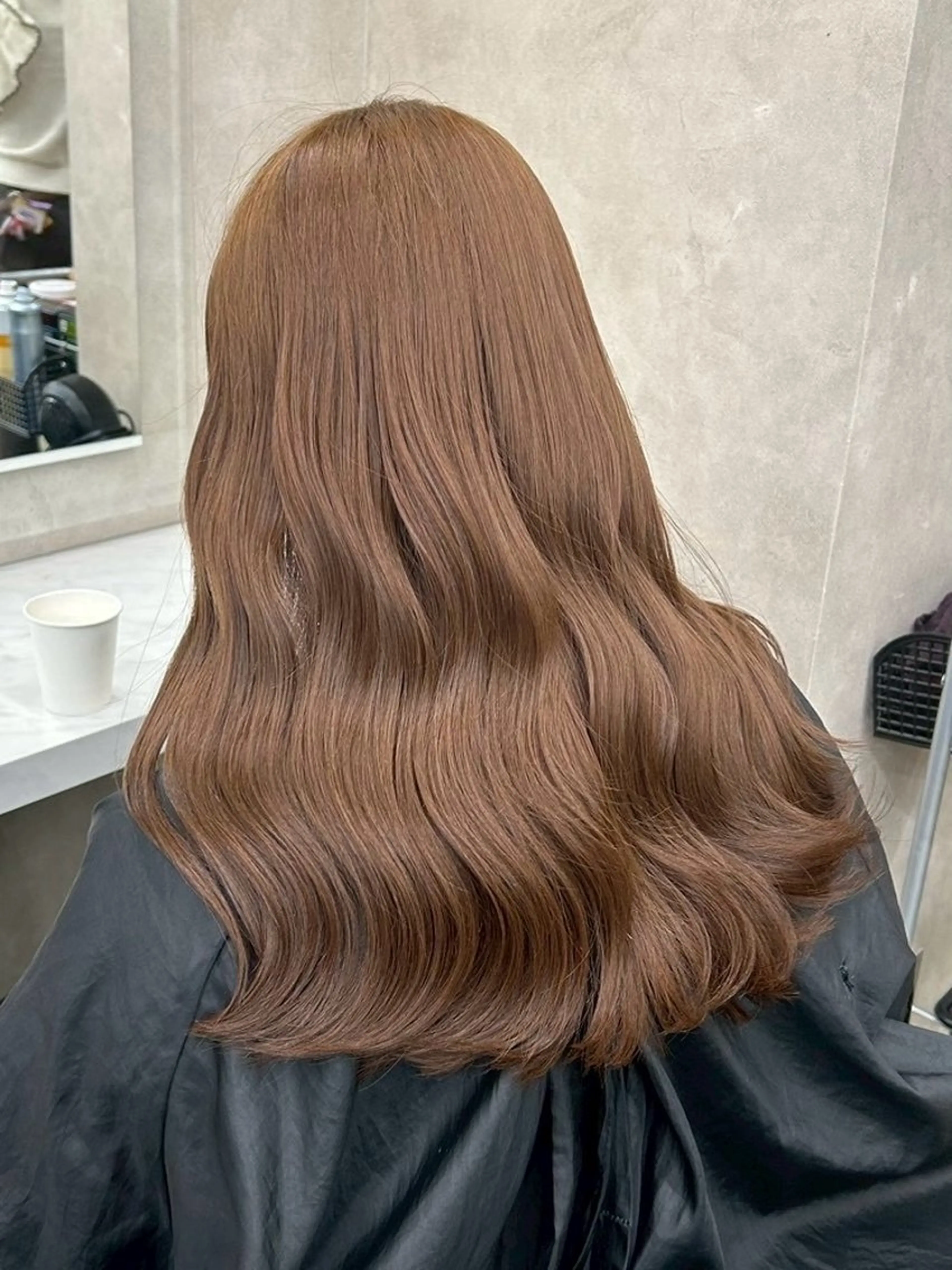 ロング カラー ヘアカラー 韓国っぽ透け感カラー 🪽Fumi 🤍のヘアスタイル