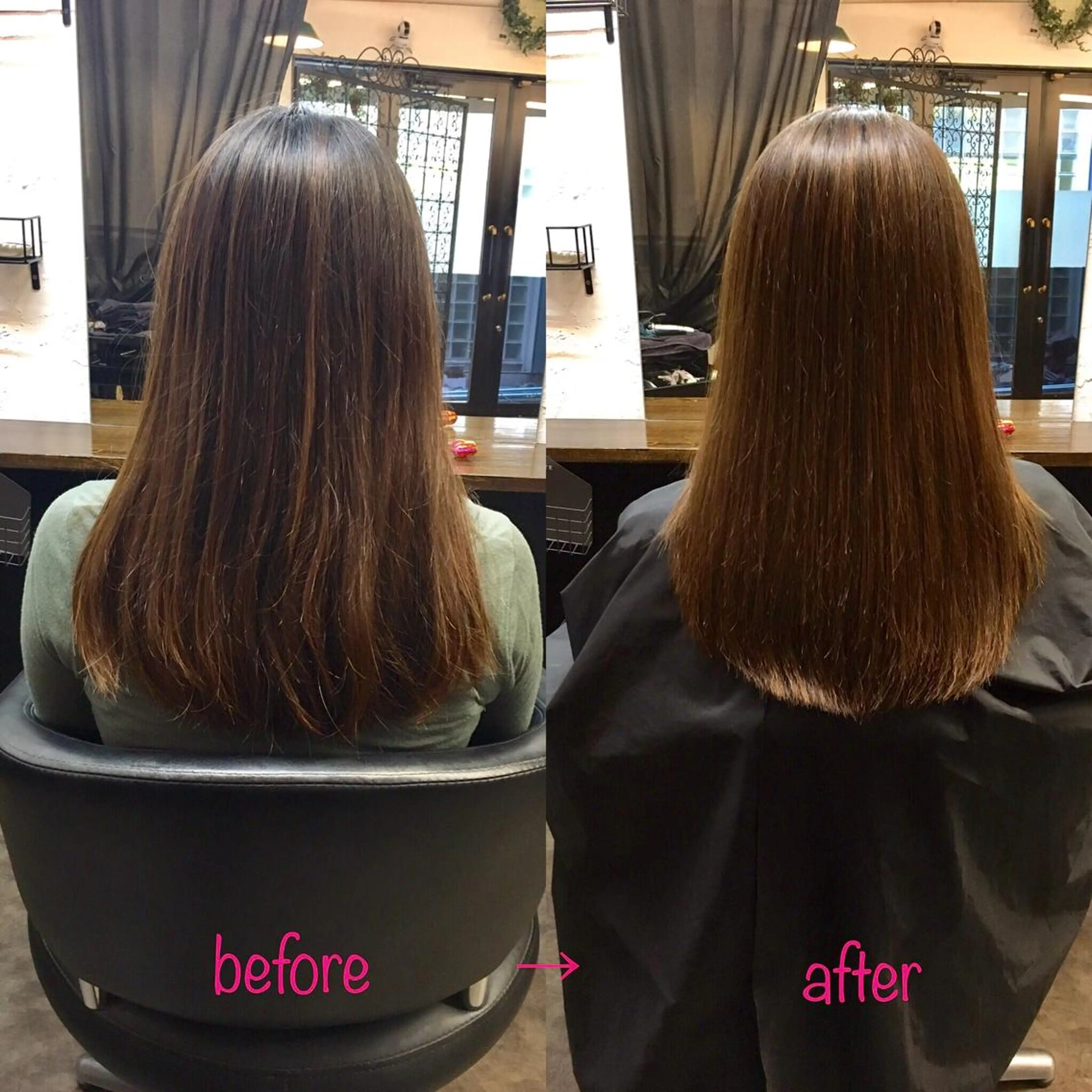 縮毛矯正&髪質改善 MAILHAIRのヘアスタイル