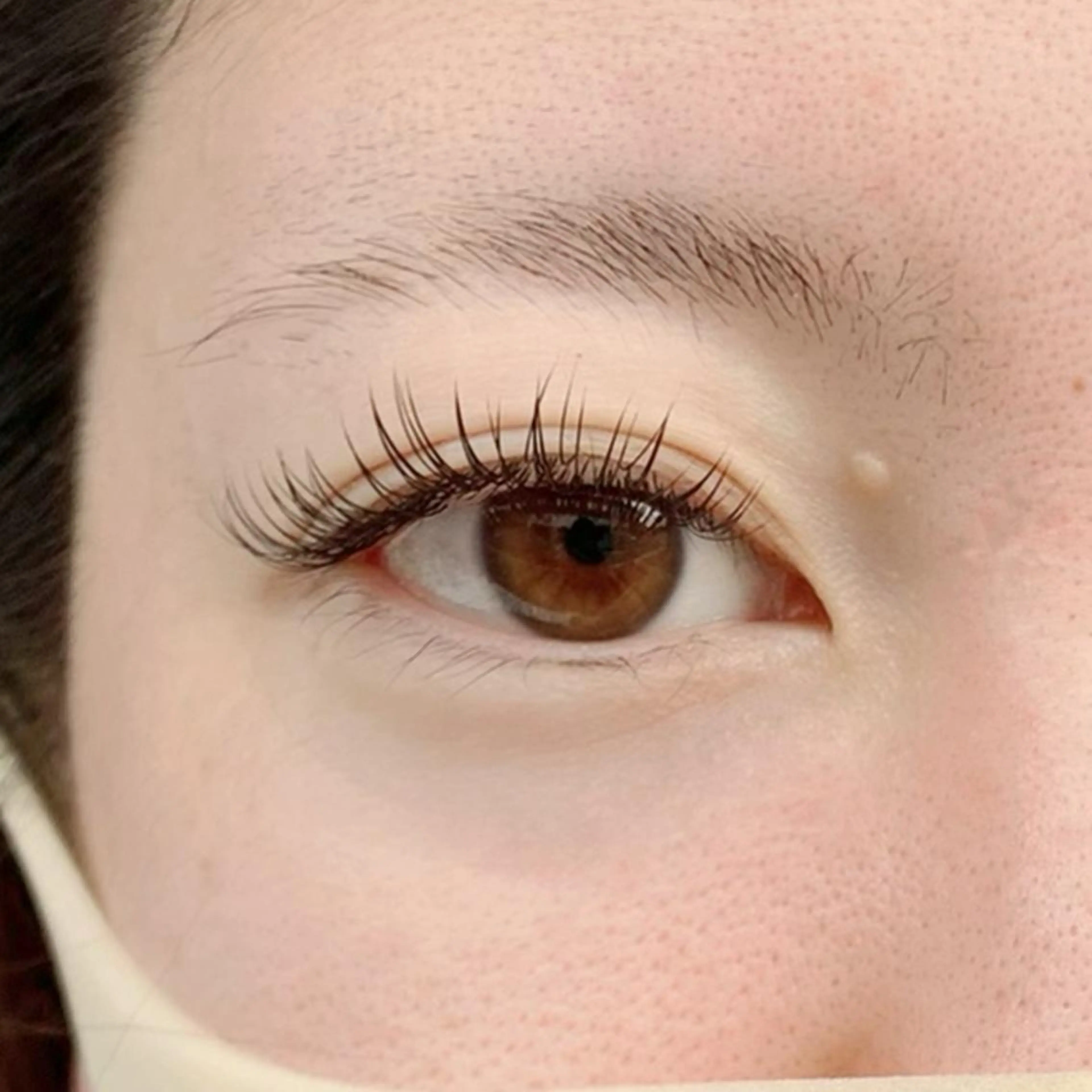 マツエク・マツパ Cカール フラットラッシュ ナチュラル マツエク 林 智恵美のマツエク・マツパデザイン