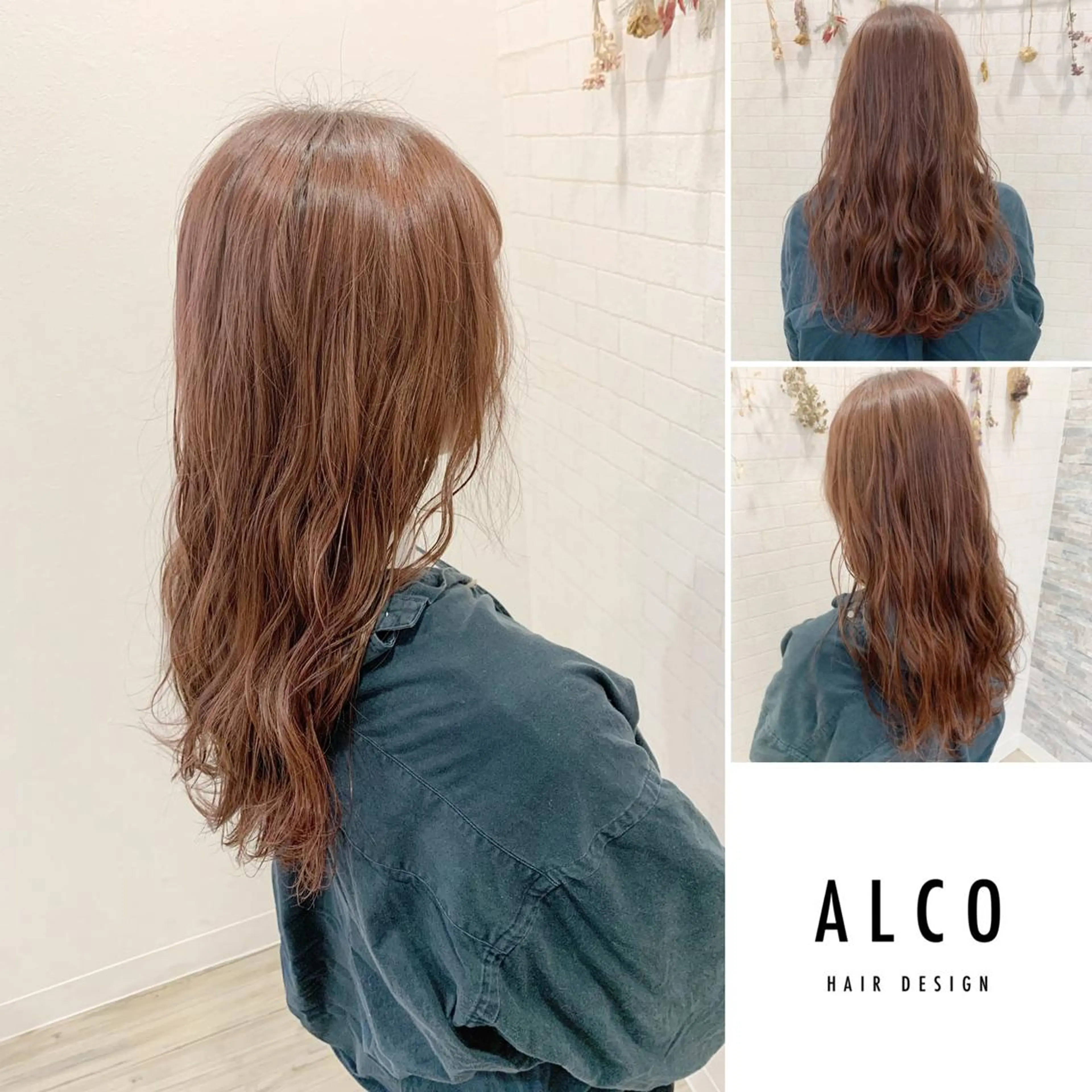 セミロング ワタイショウタ 髪質改善✨眉毛サロンのヘアスタイル