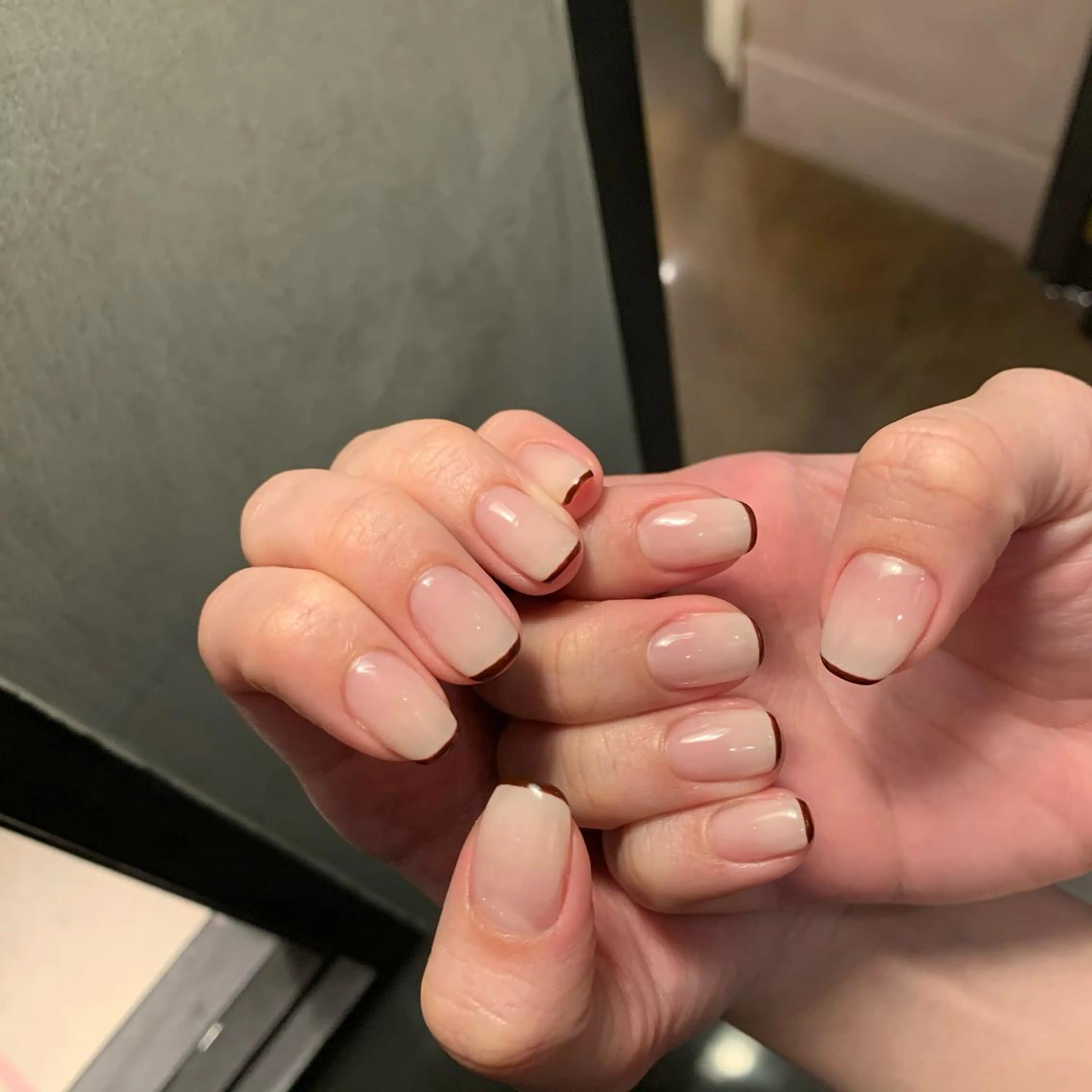 ネイル フレンチネイル Cachette miyukiのネイルデザイン