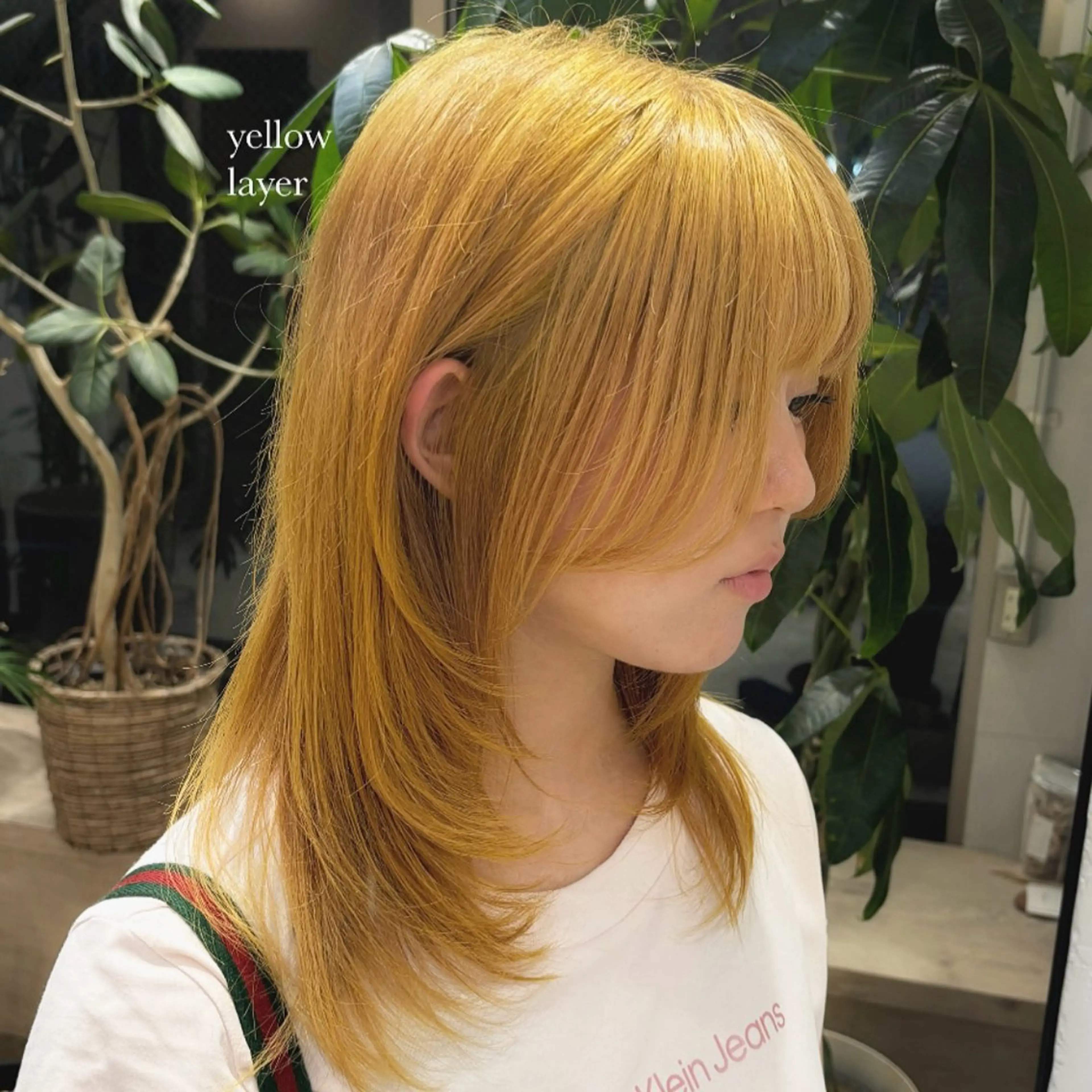 ミディアム カラー カット ヘアカラー トリートメント 🌈艶ハイトーン🌈 心を込めます🤝涼介のヘアスタイル