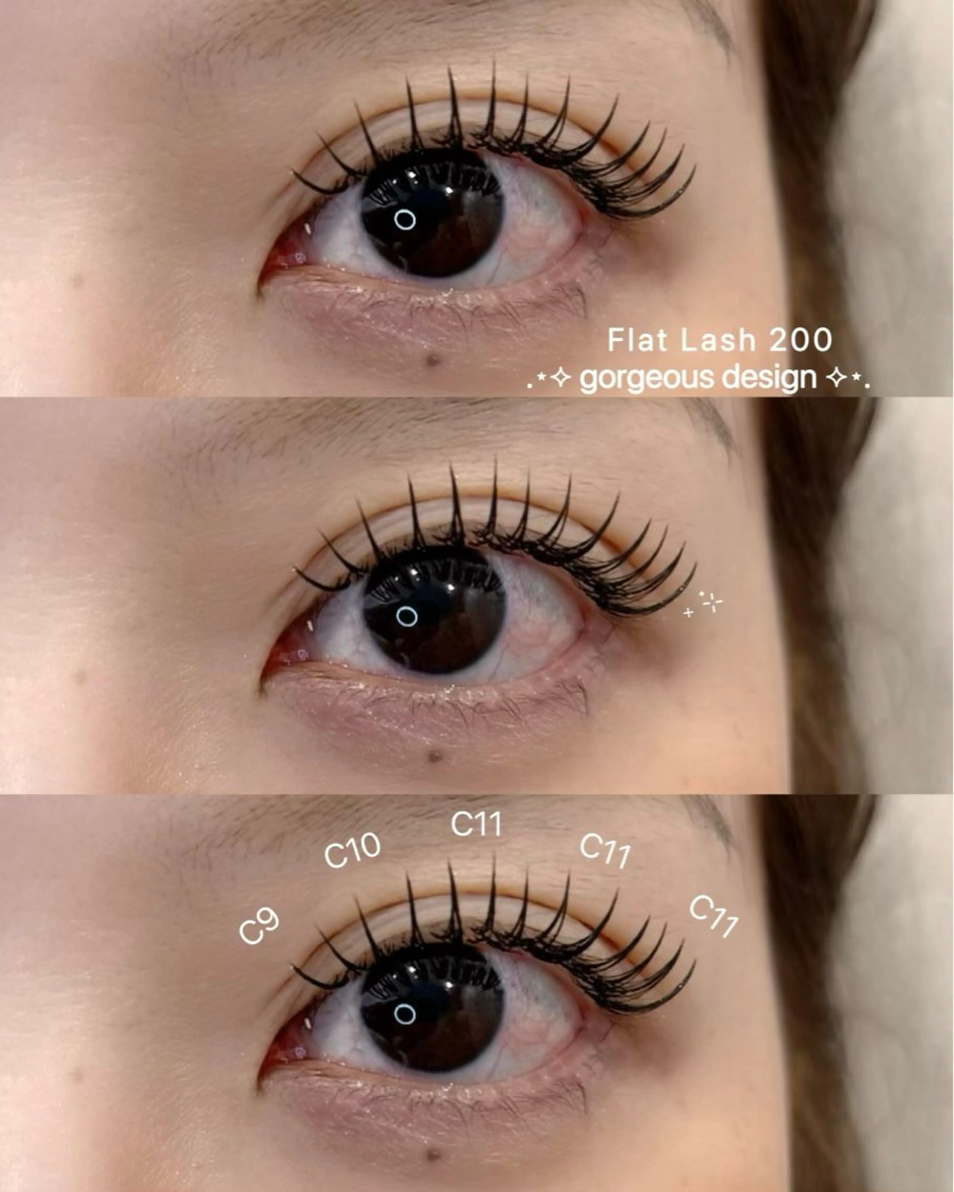 マツエク・マツパ マツエク epill Lenna .🦋のマツエク・マツパデザイン