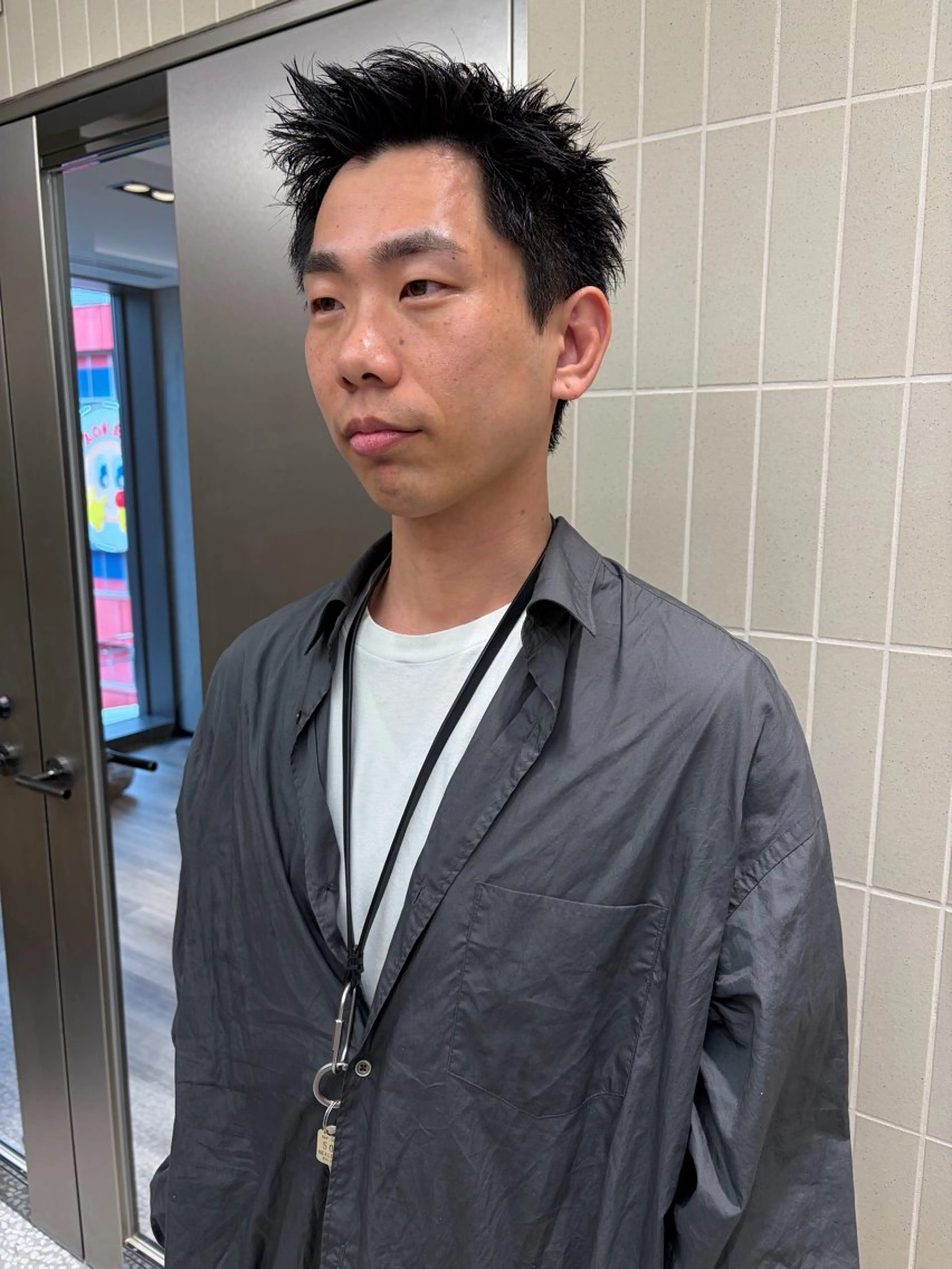 ショート メンズ スパイキーショート ショートヘア カット 💈メンズパーマ& カット💈小林真也のヘアスタイル