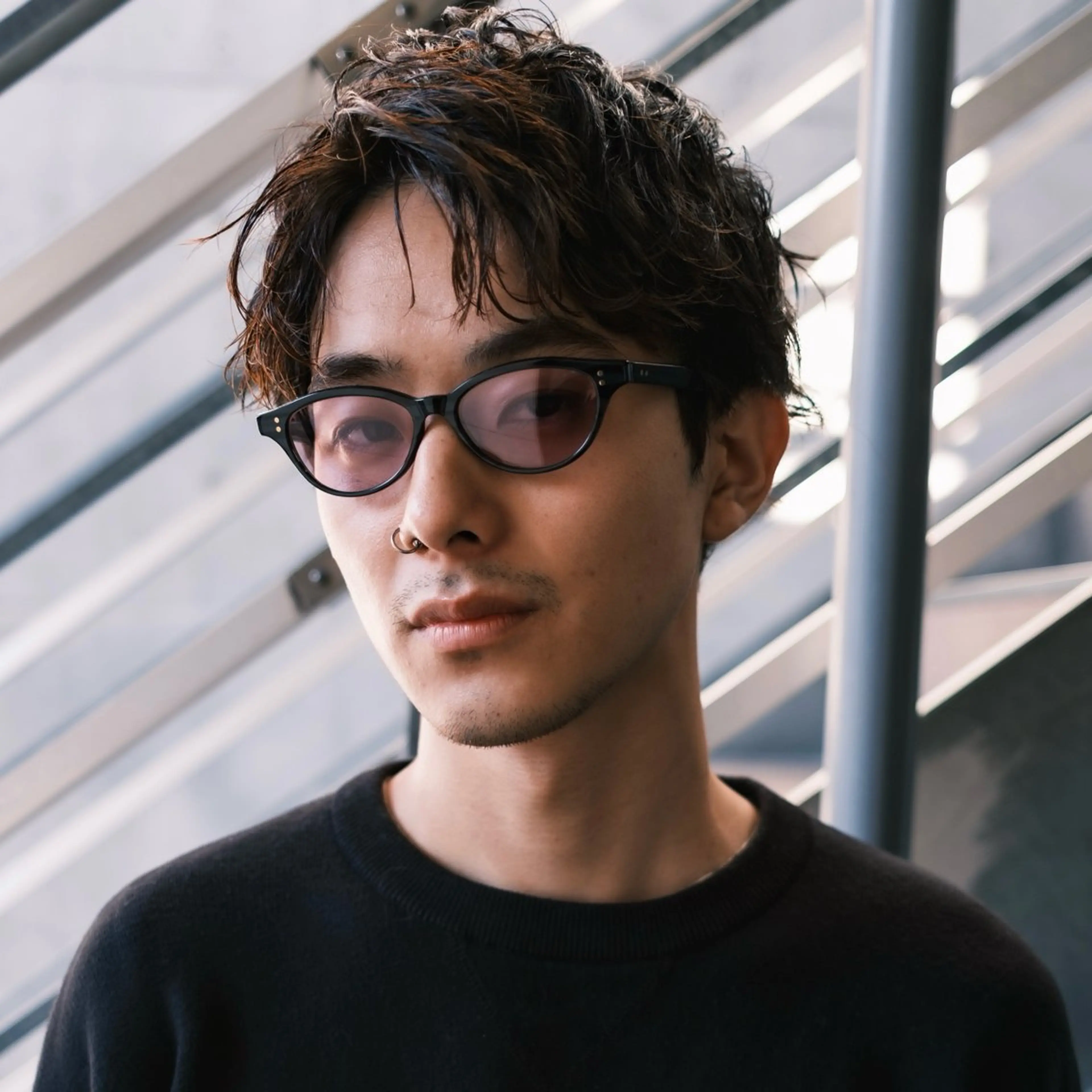 ショート カット パーマ 大人メンズヘア メンズパーマSHUNのヘアスタイル