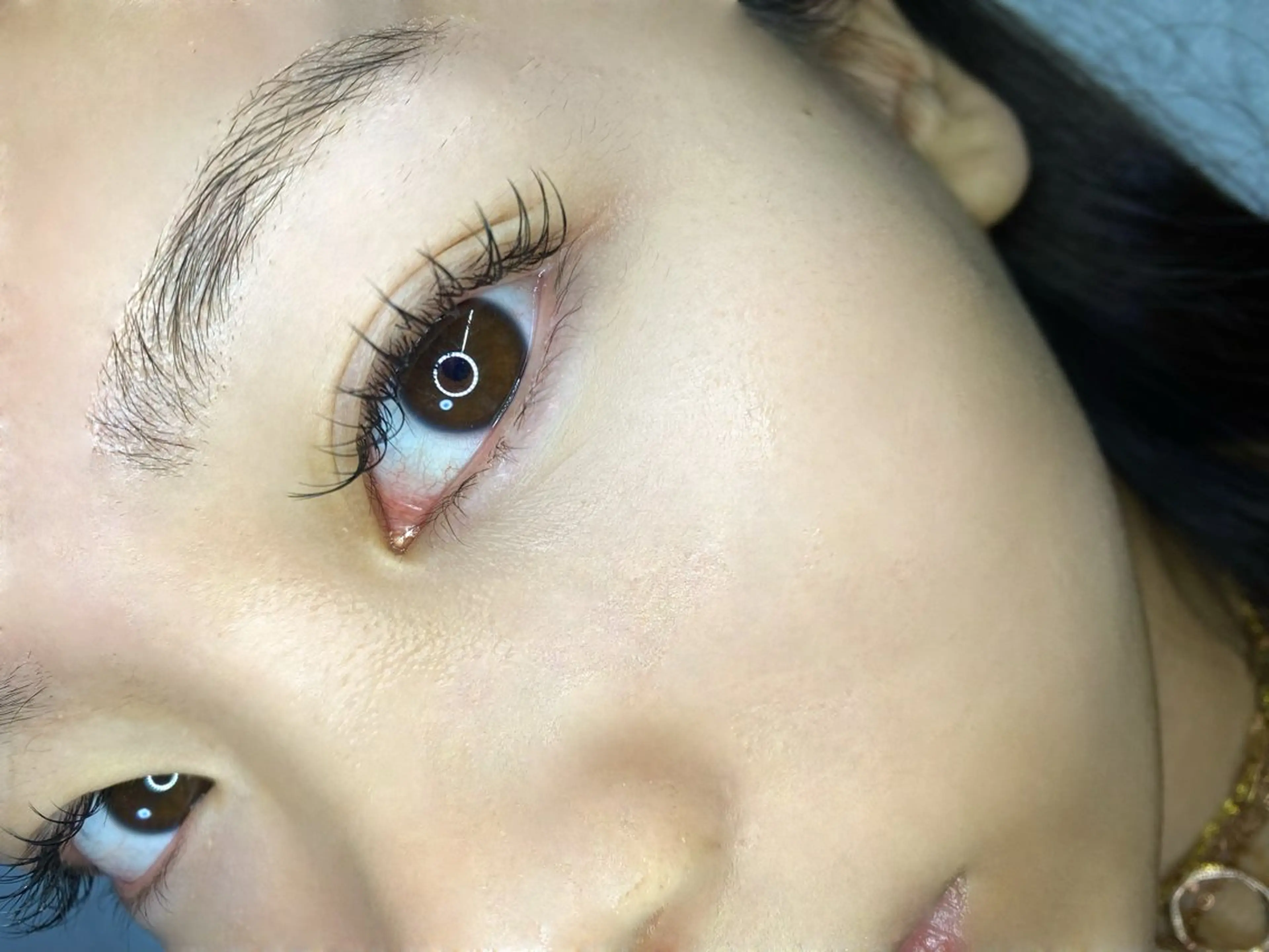 マツエク・マツパ フラットラッシュ マツエク eyelash  salon Lien所属・衣笠 結愛のマツエク・マツパデザイン