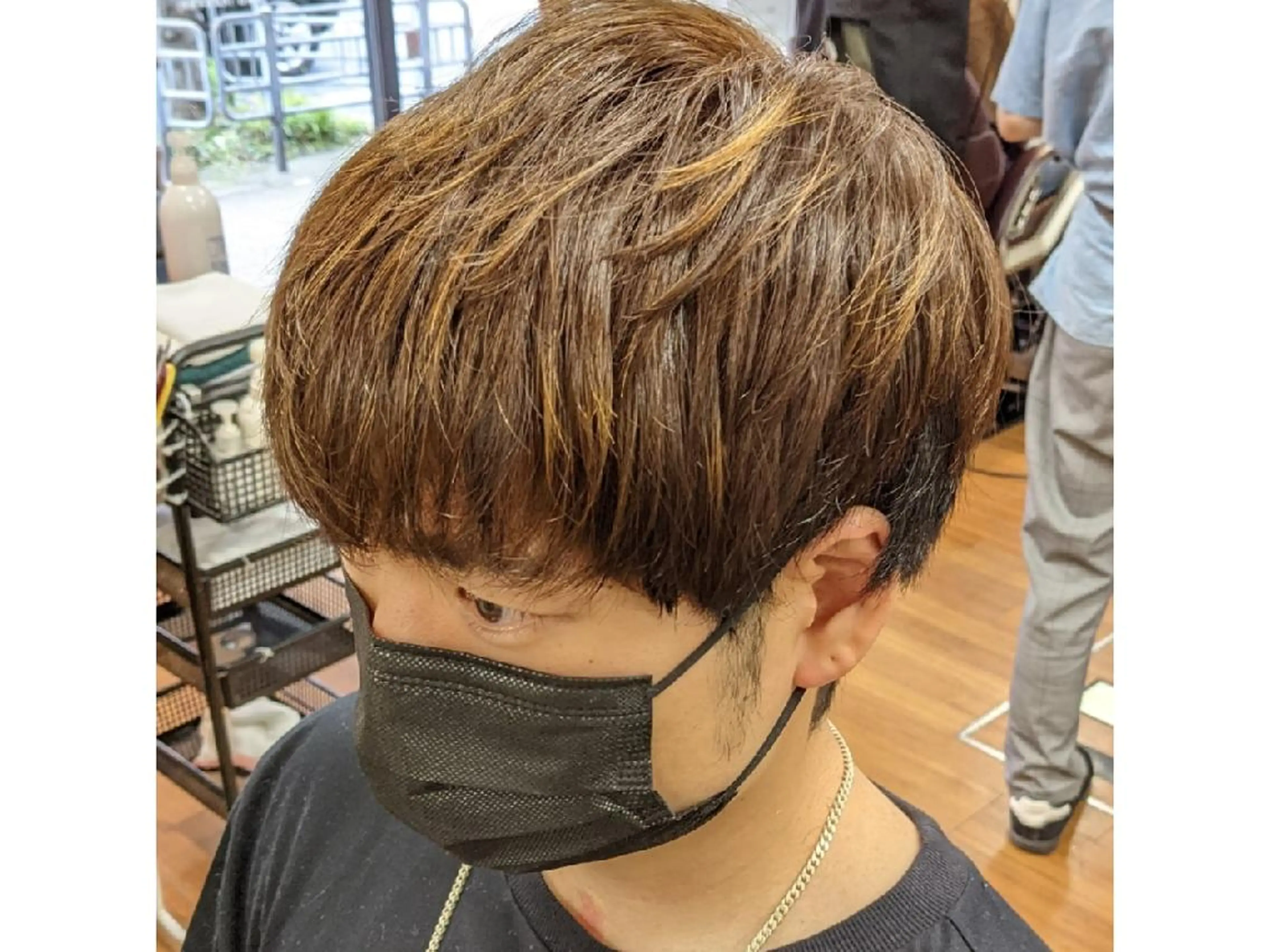 ショート カラー ハイライトカラー メッシュ ハイライト 🏝川津瑛二🧖‍♀ 極上パーマ＆カラー⭕のエステ・リラクイメージ