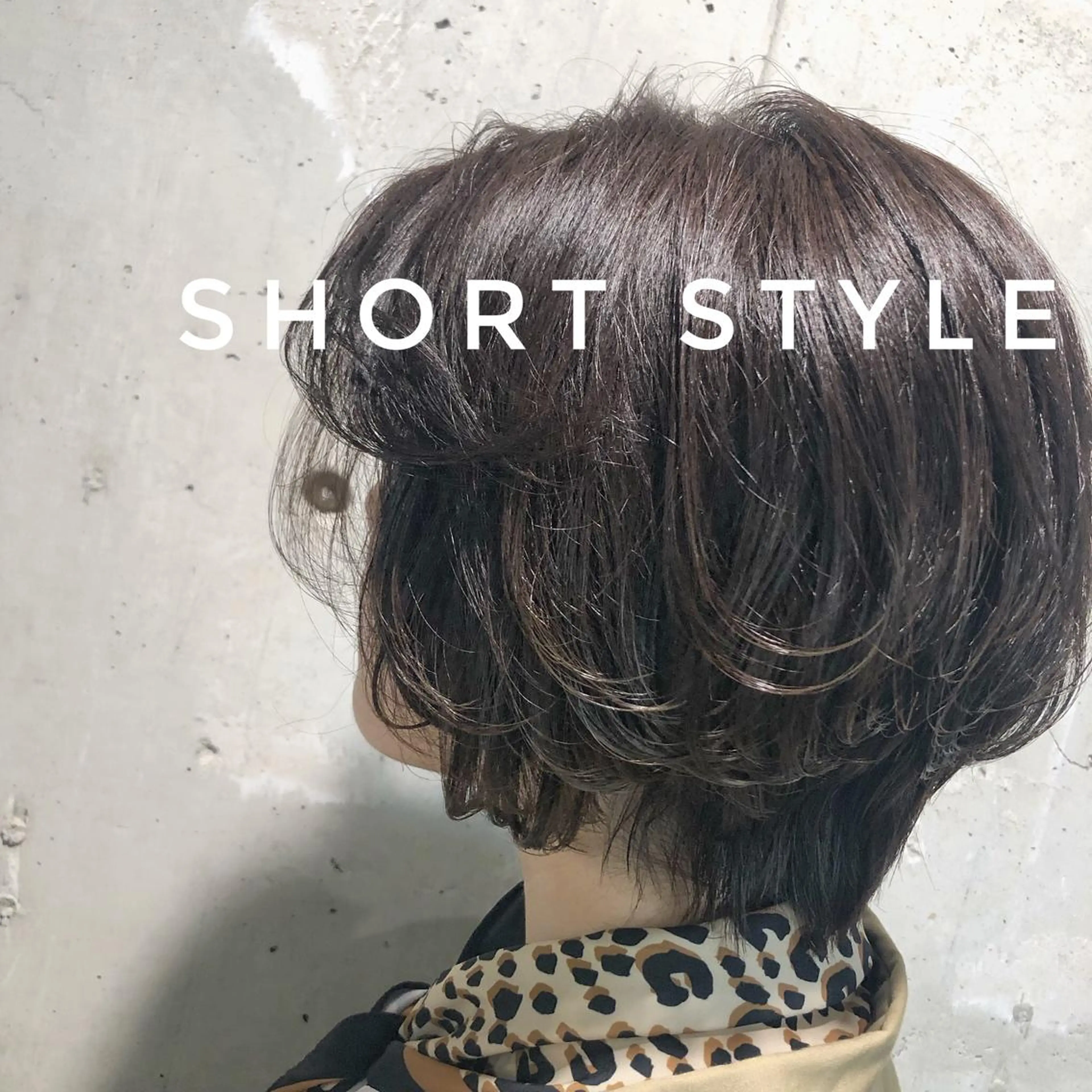 ショート カラー YU-KA ✂︎ROSSOのヘアスタイル