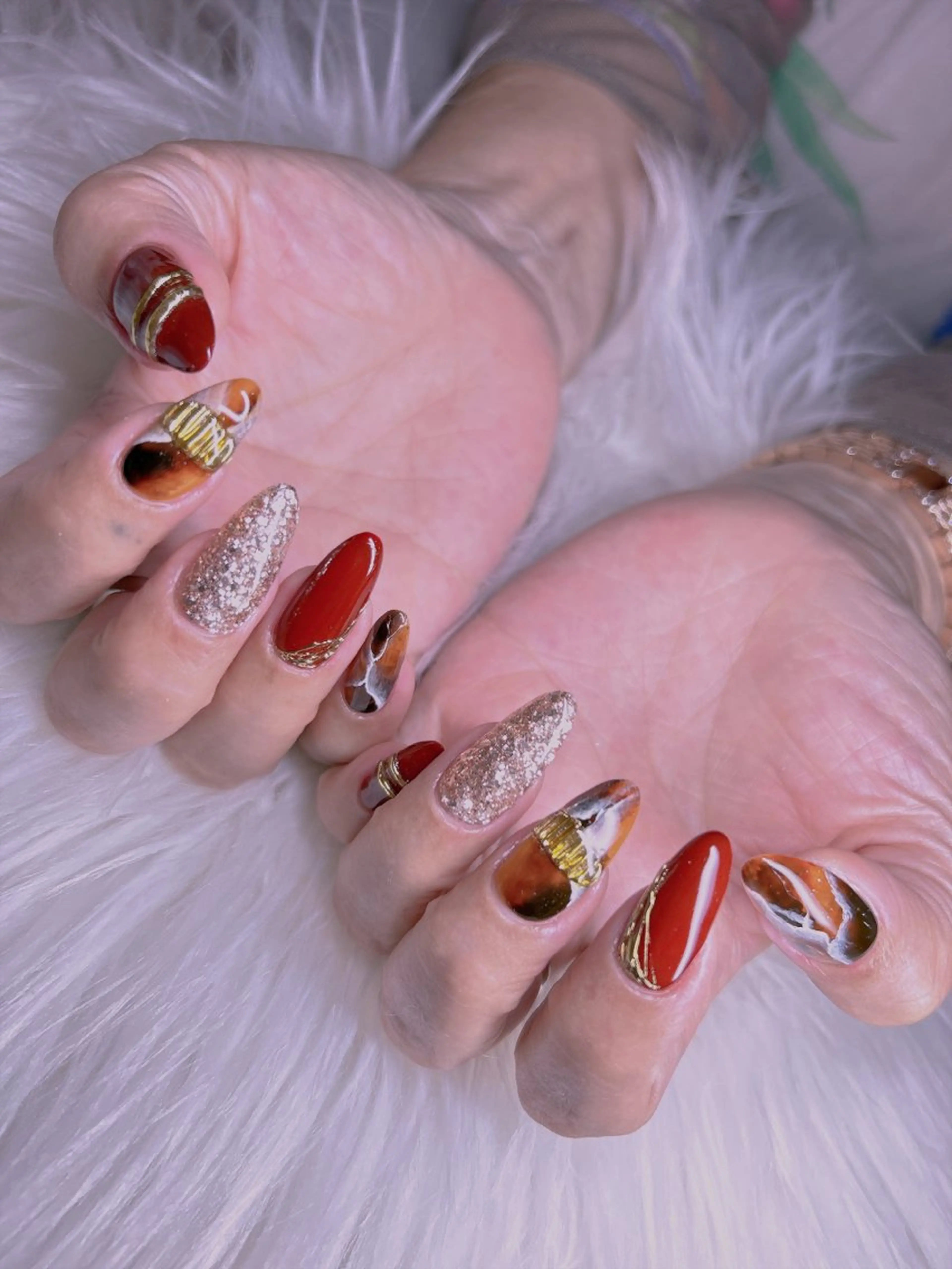 ネイル 長さだし専門店 M2　rikaのネイルデザイン