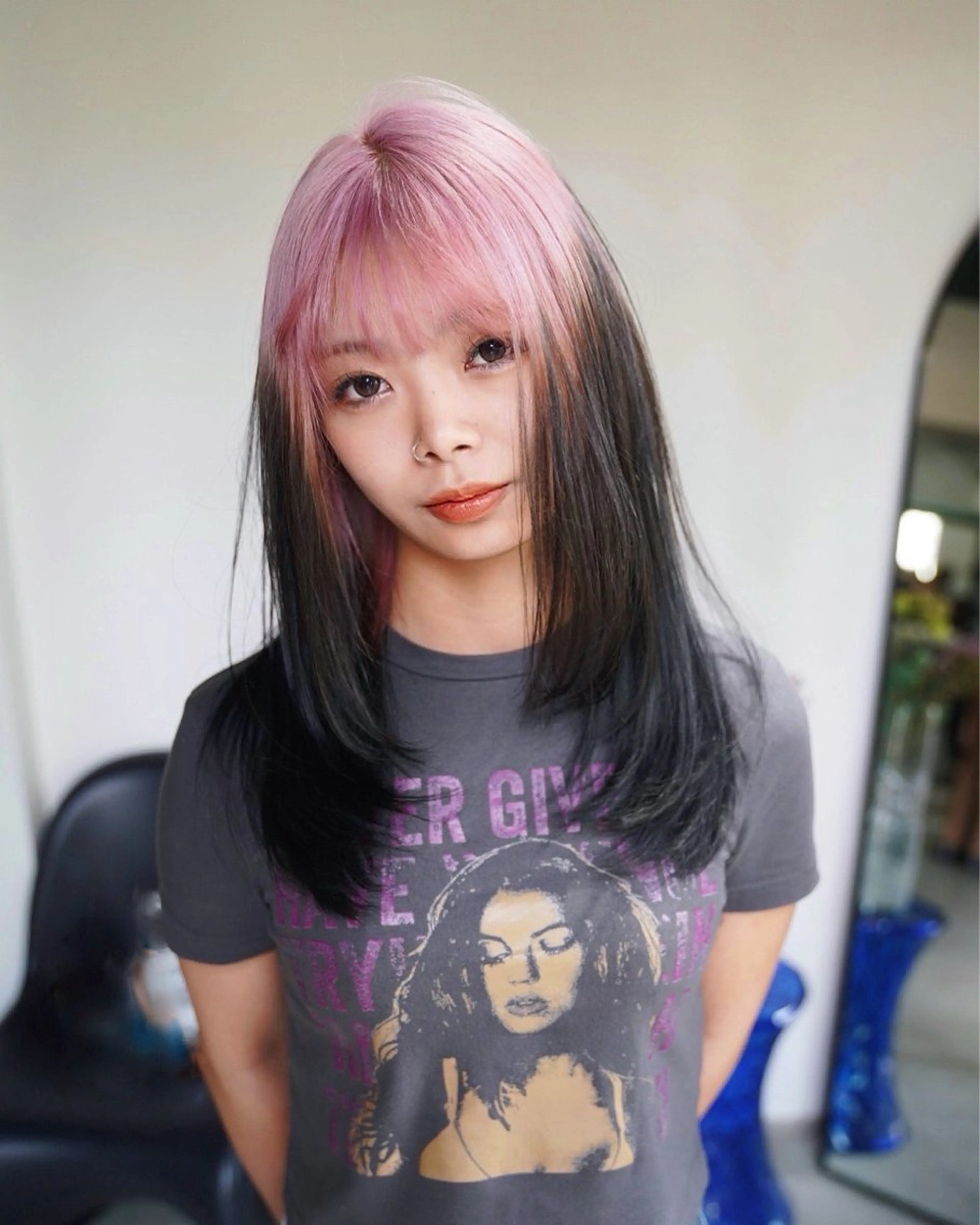 カラー 渋谷/ハイトーン/ 💫airi🪽のヘアスタイル